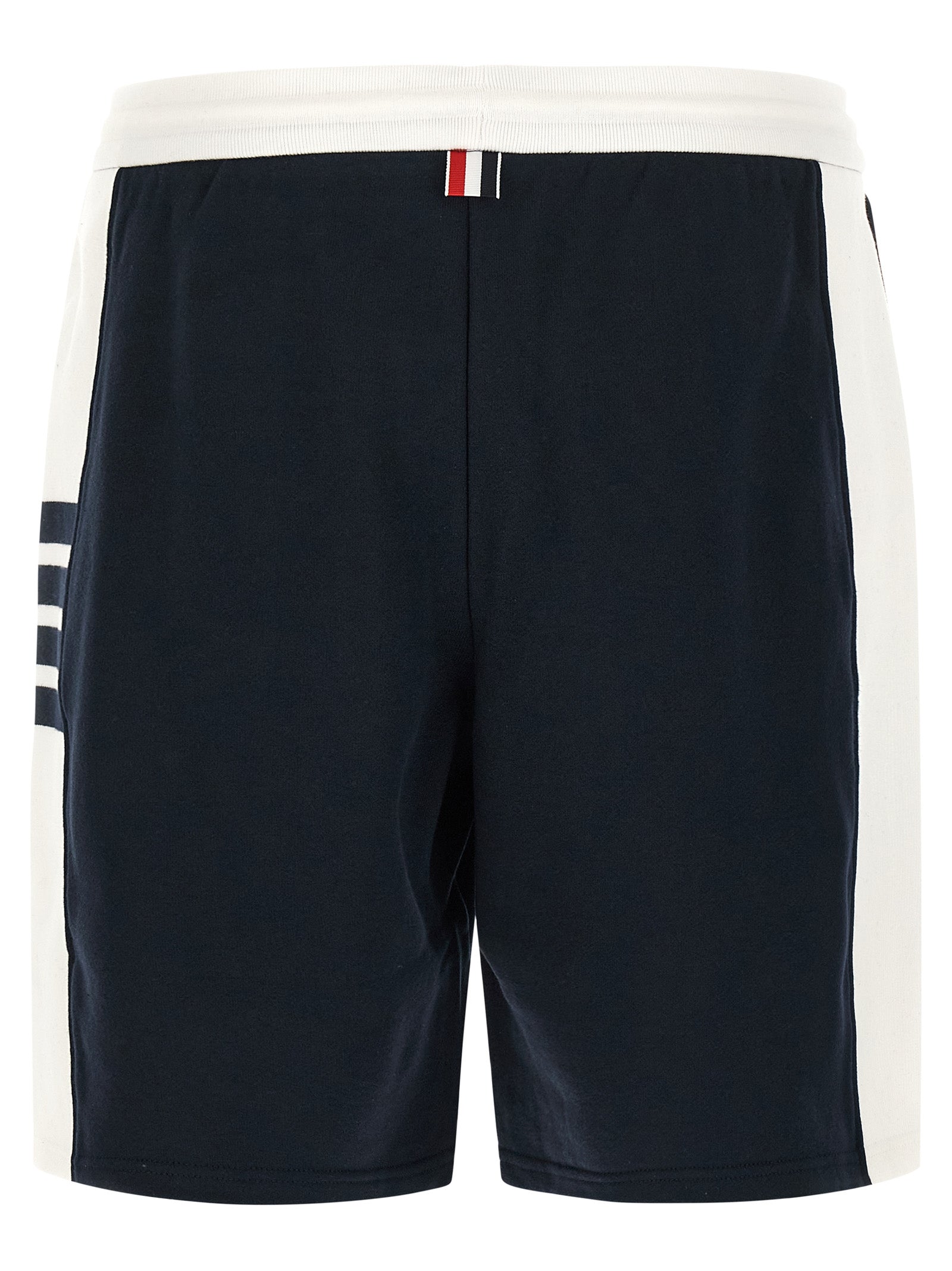 Thom Browne Blue Cotton Bermuda Shorts