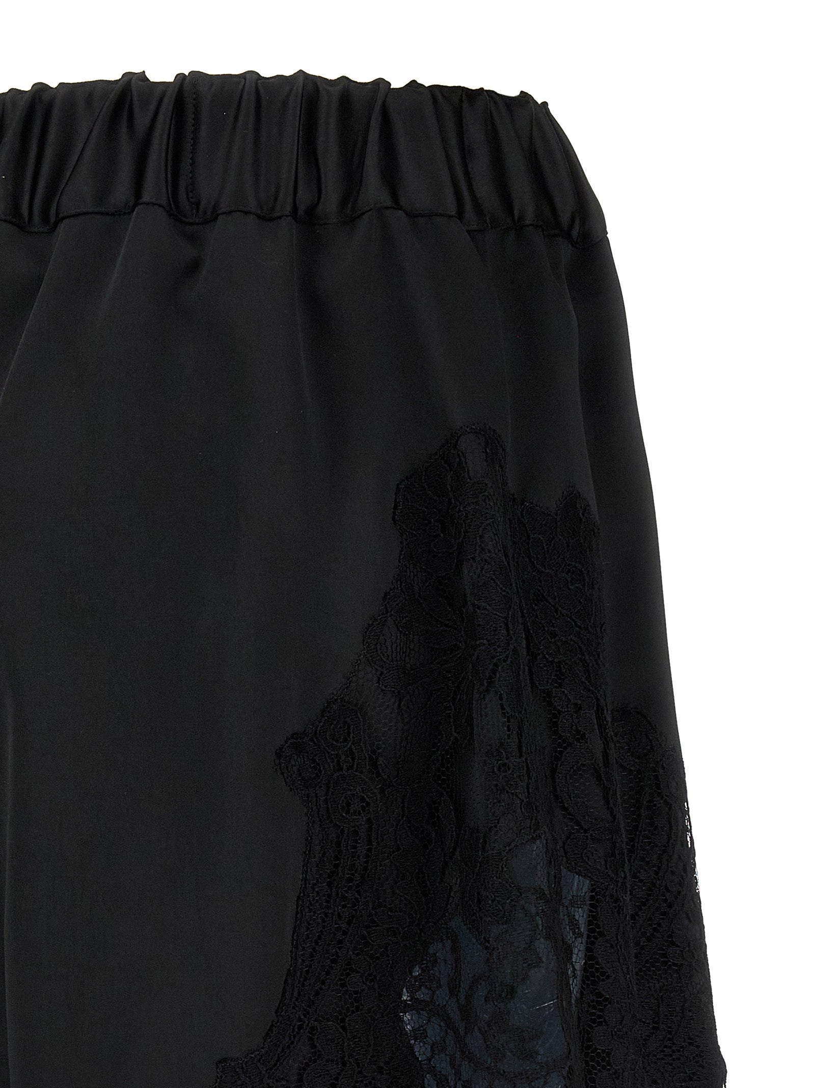 Versace Black Nylon Bermuda Shorts