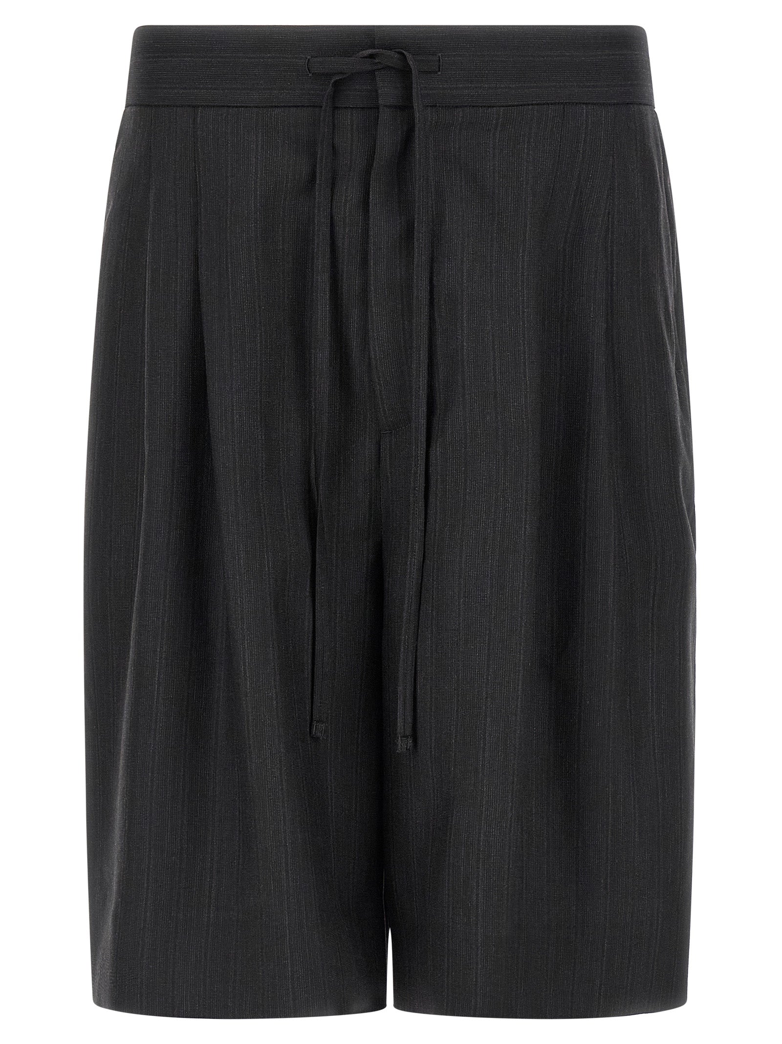 Fear Of God Black Virgin Wool Bermuda Shorts