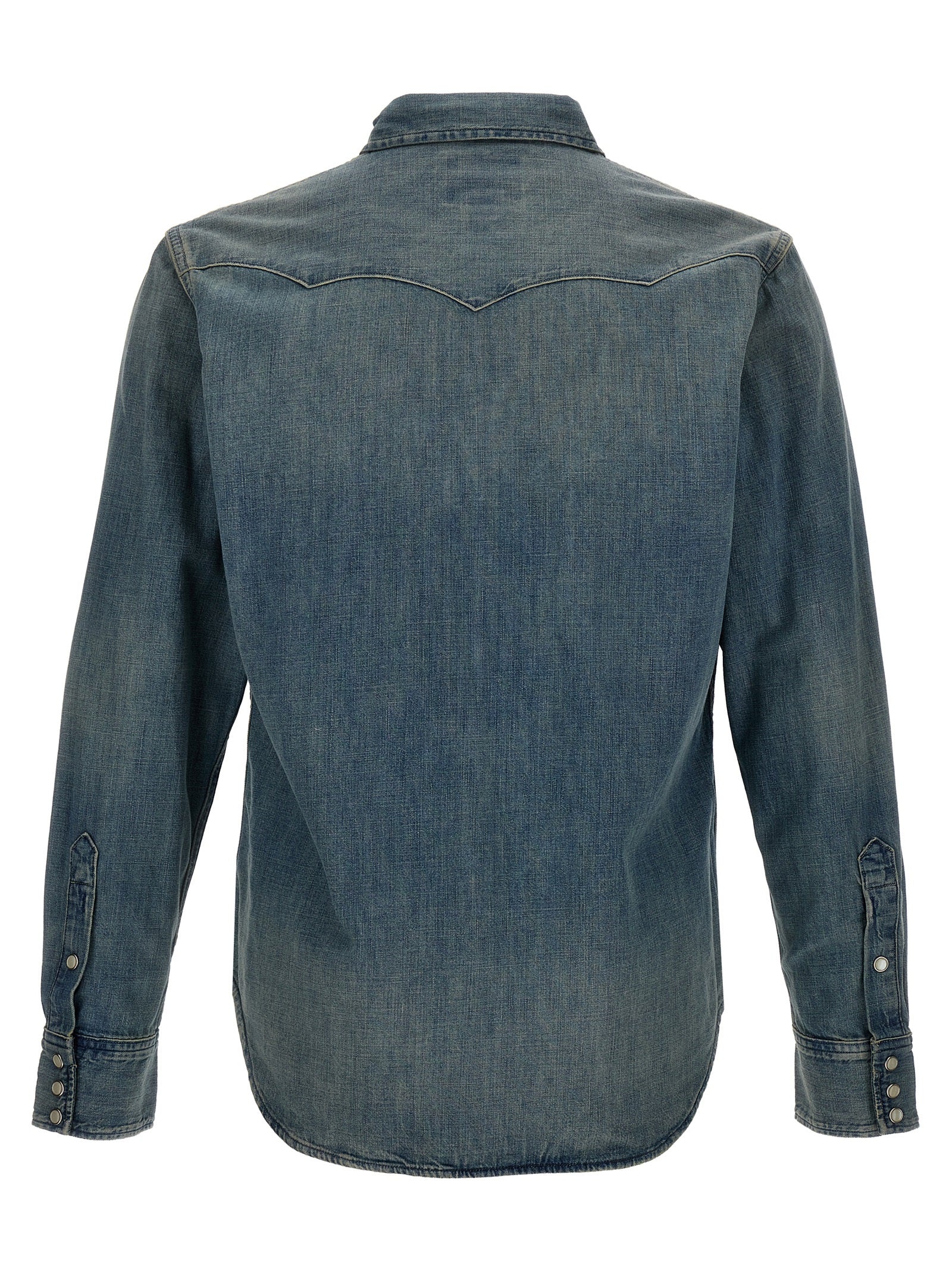 Polo Ralph Lauren Blue Cotton Blouse