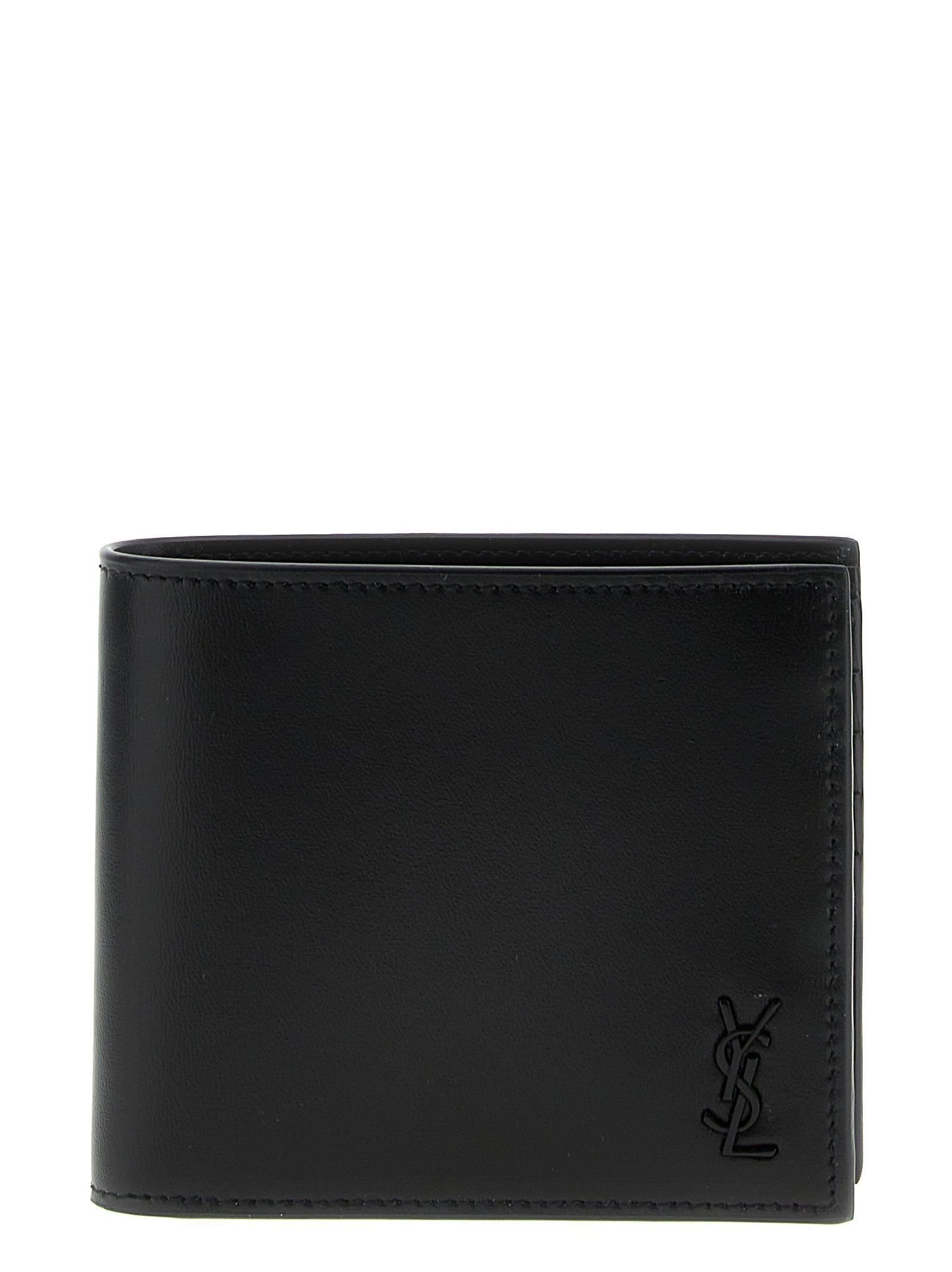 Saint Laurent Black Calfskin Wallet