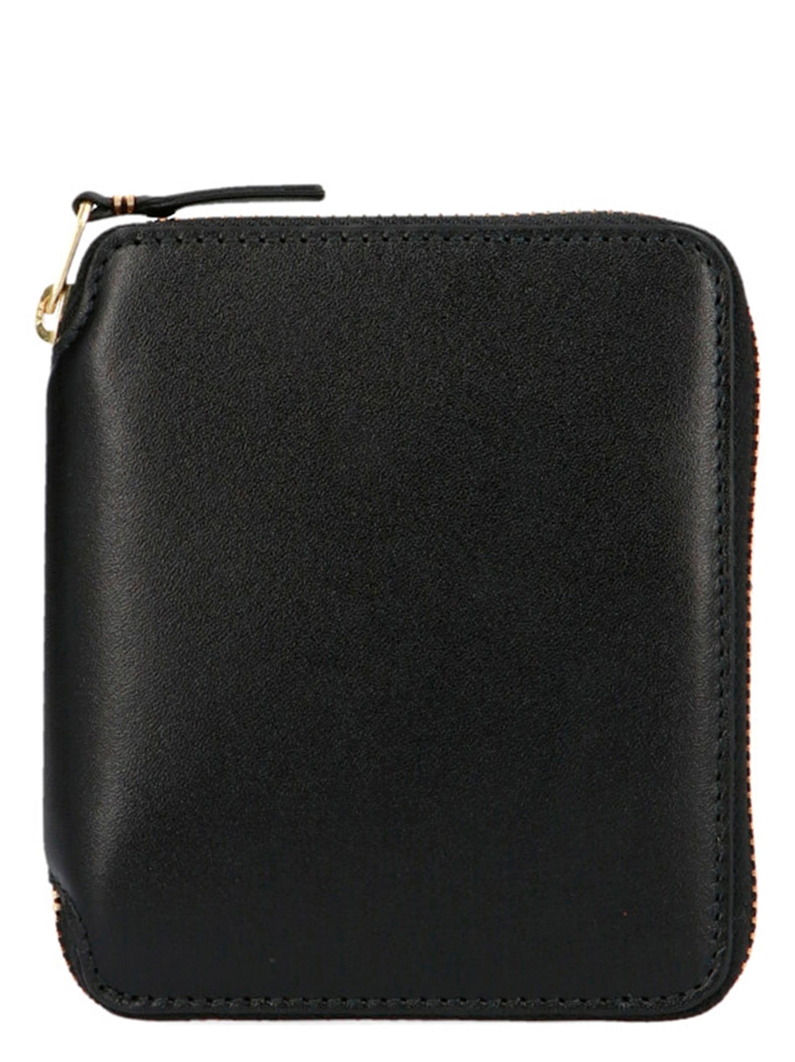 Comme Des Garçons Black Calfskin Wallet - Artisanal Luxury Elegance