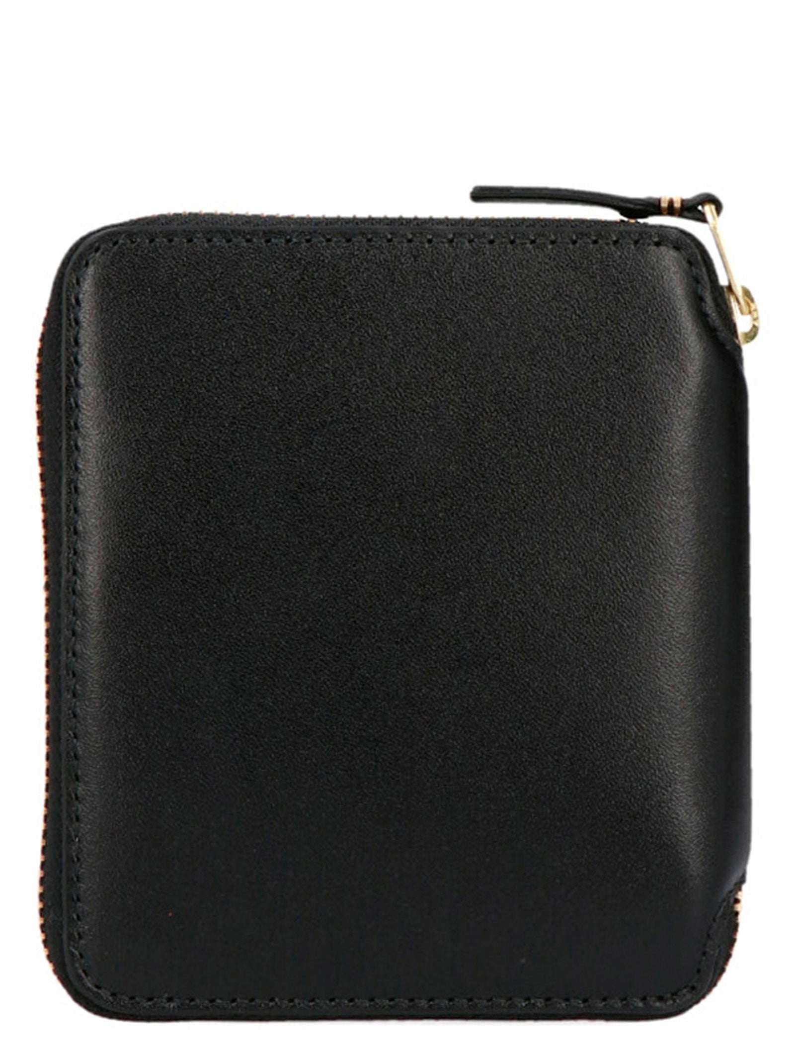 Comme Des Garçons Black Calfskin Wallet - Artisanal Luxury Elegance