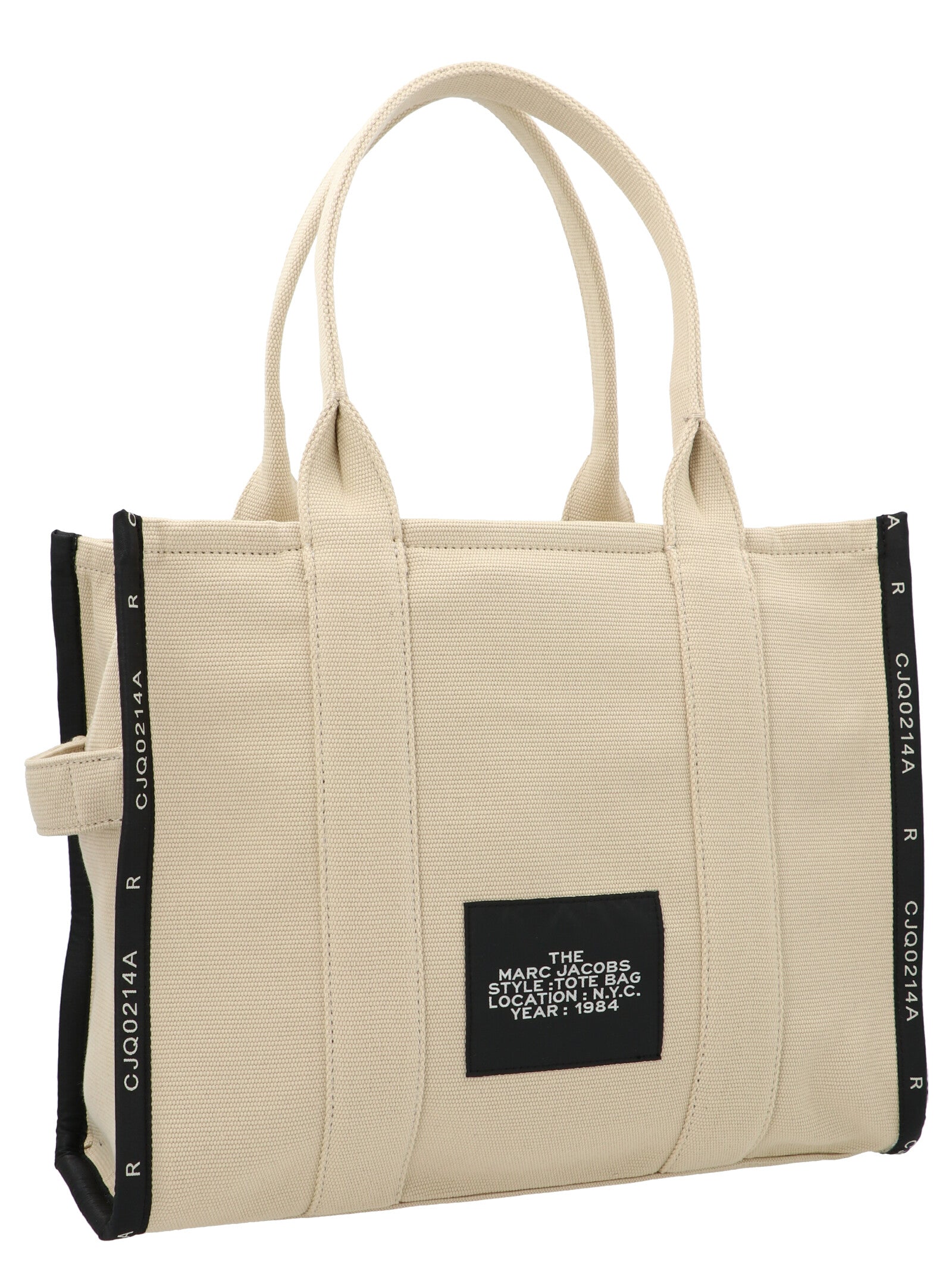 Marc Jacobs Beige Cotton Tote Bag