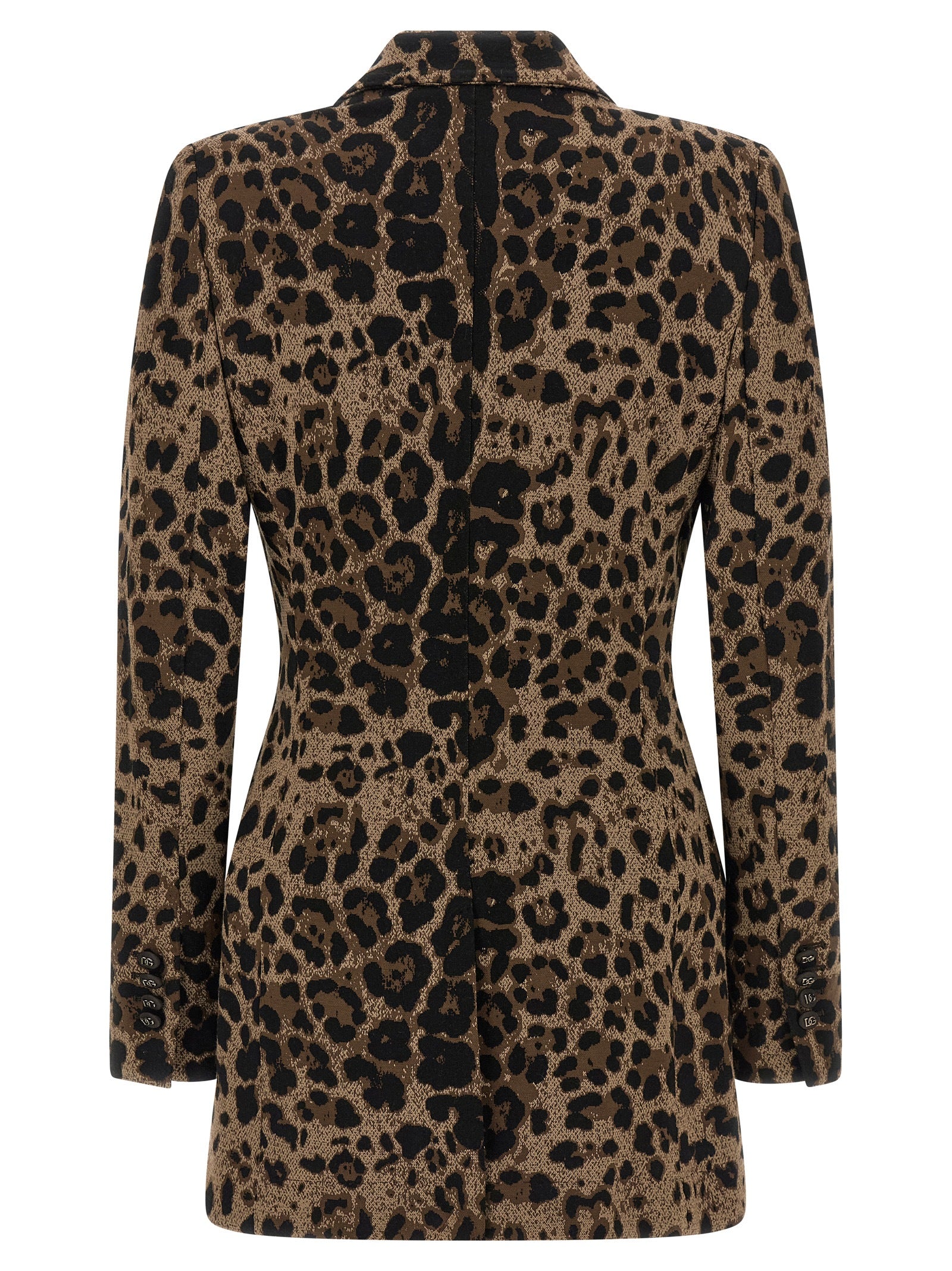 Dolce & Gabbana Brown Viscose Blazer
