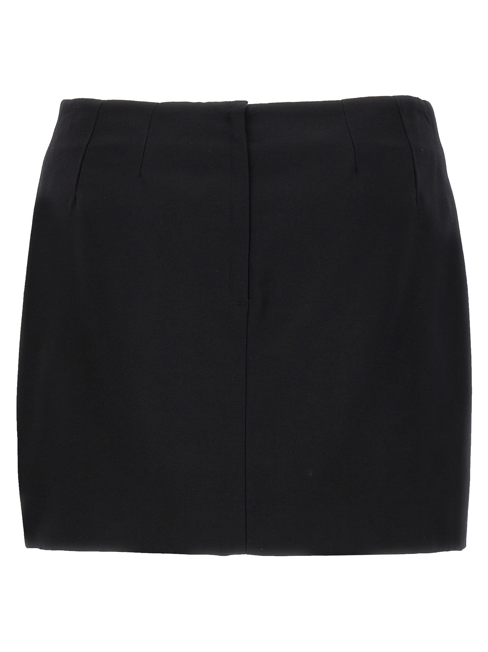 Dolce & Gabbana Black Viscose Long Skirt
