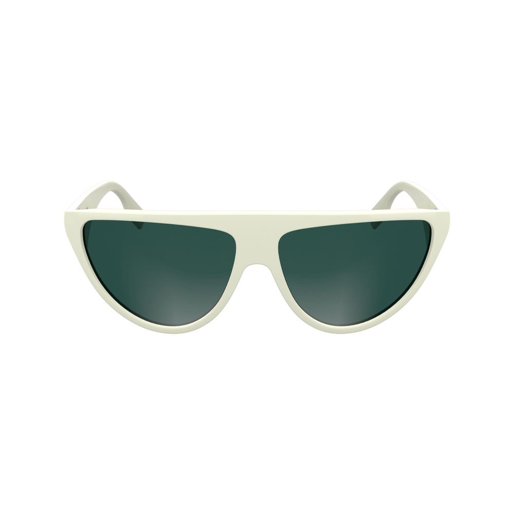 Elevate your style with Karl Lagerfeld White Injected Sunglasses, a luxurious accessory that embodies sophistication and timeless elegance for discerning fashion connoisseurs.