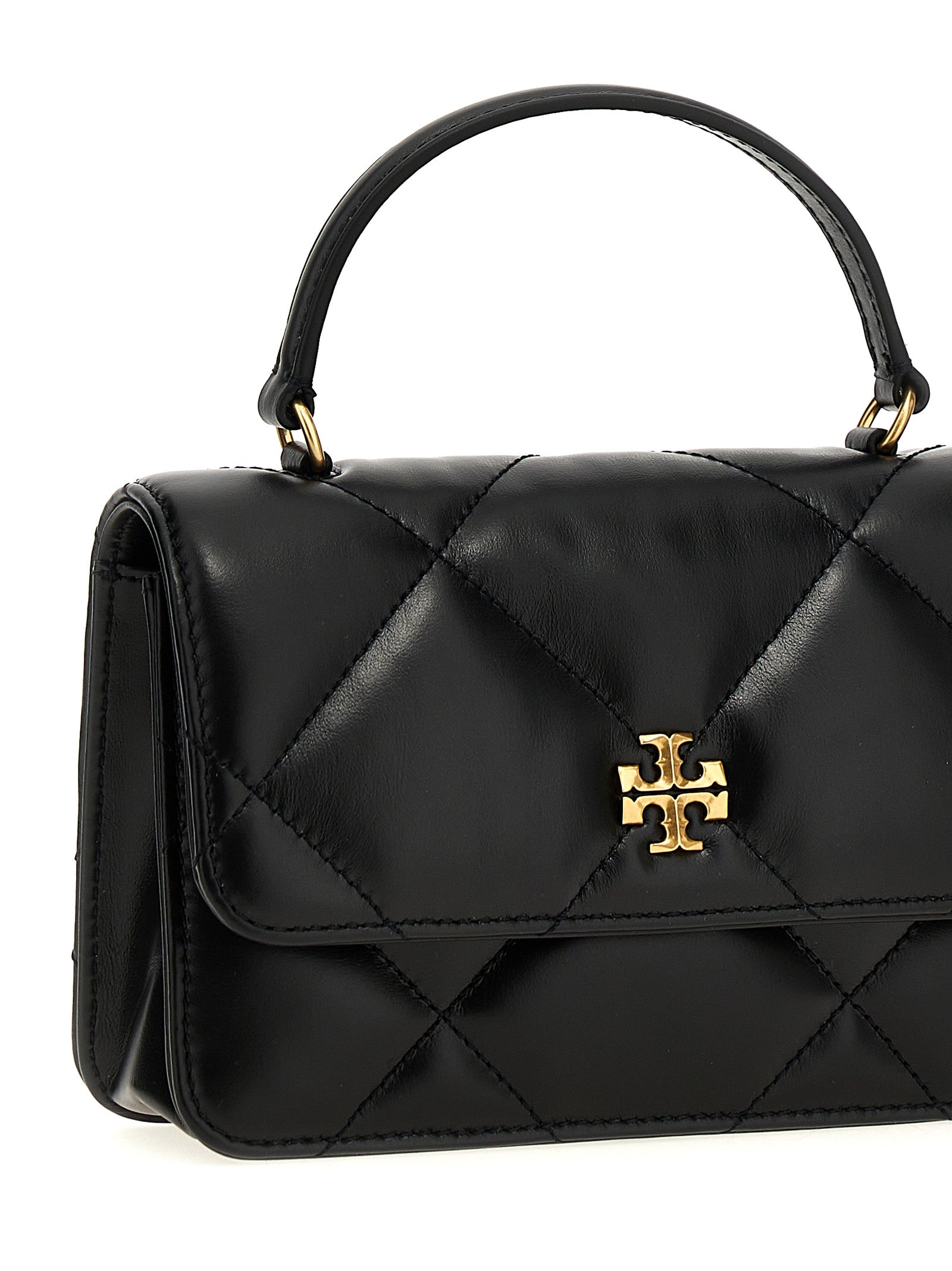 Tory Burch Black Cowhide Handbag