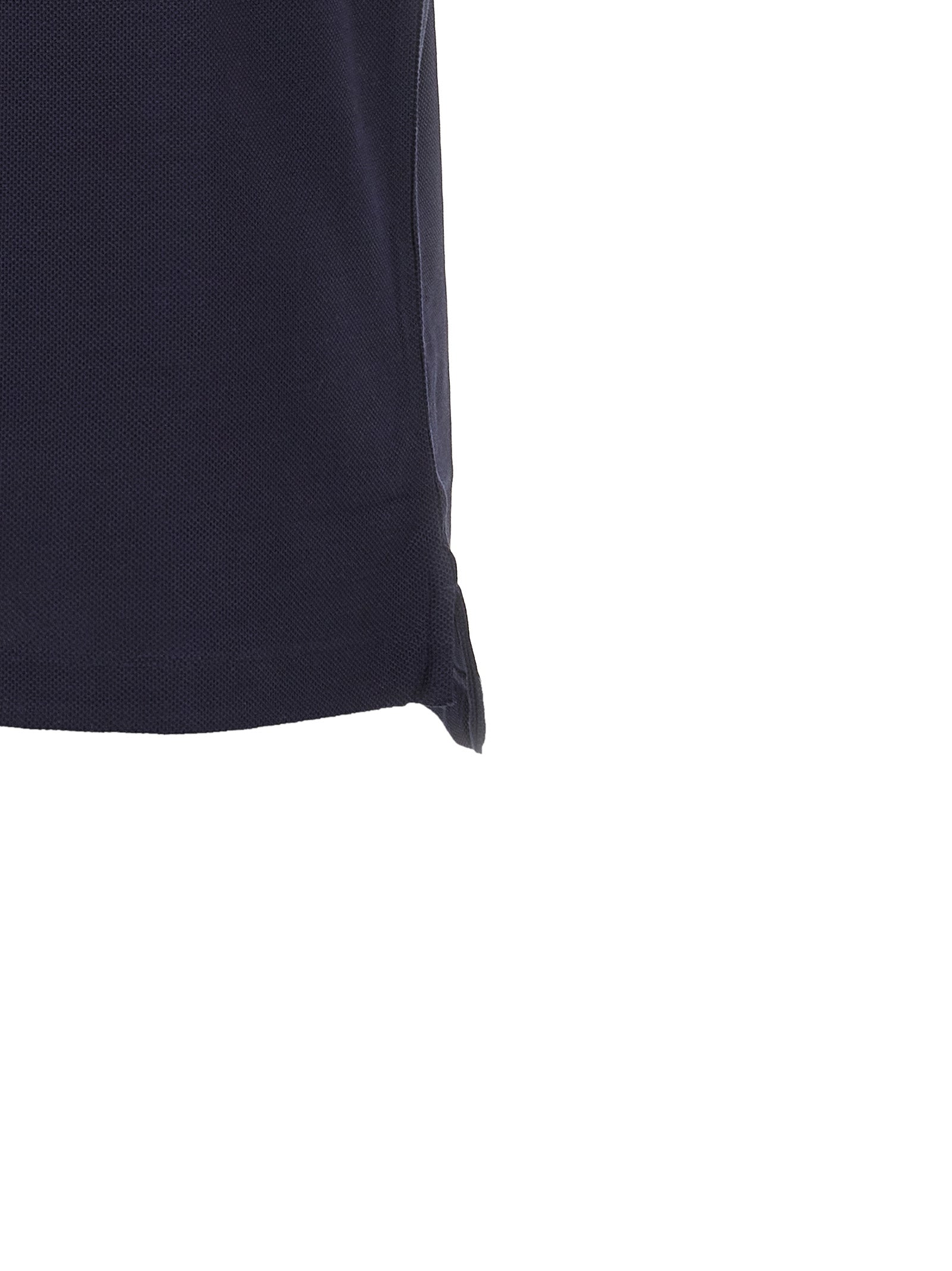 Burberry Blue Cotton Polo Shirt