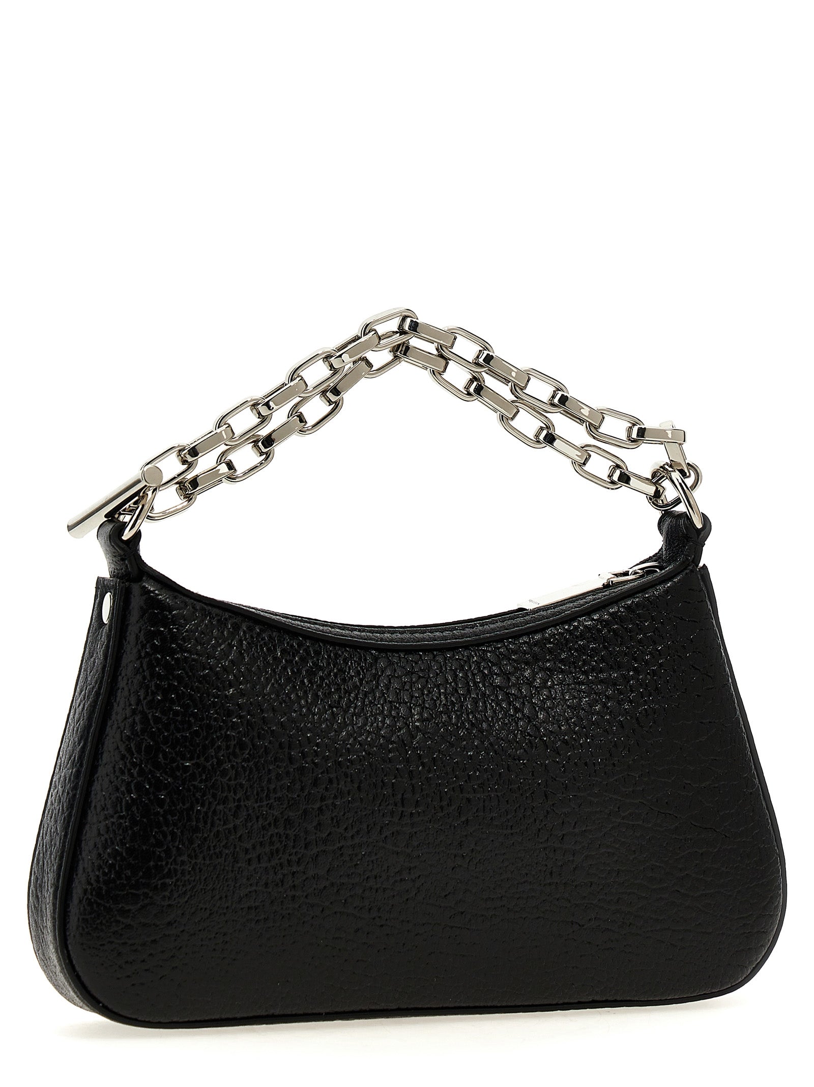 Alexander McQueen Black Lamb Leather Handbag - Artisanal Luxury