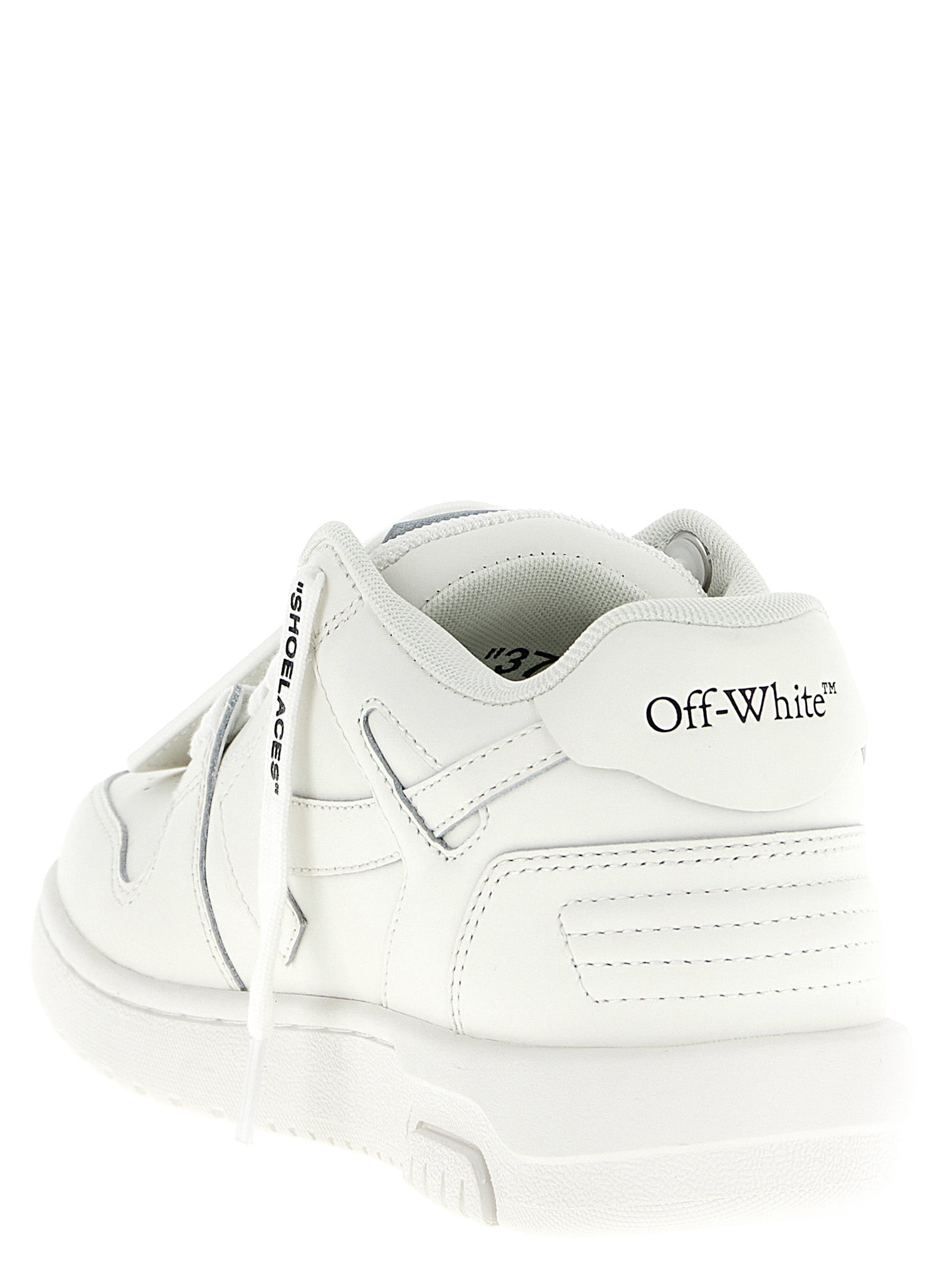 Off-White White Bovine Leather Sneakers