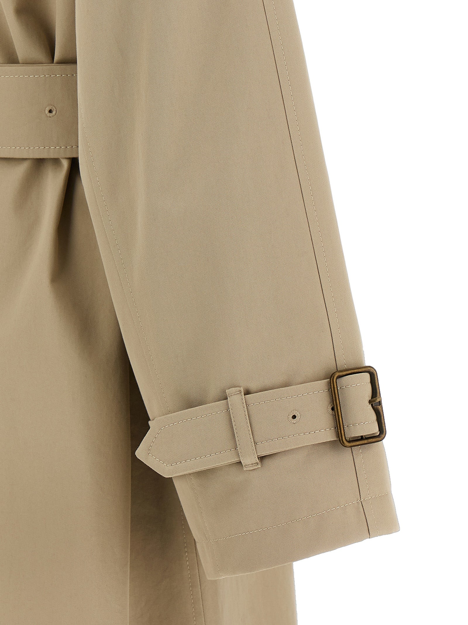 Burberry Beige Cotton Coat