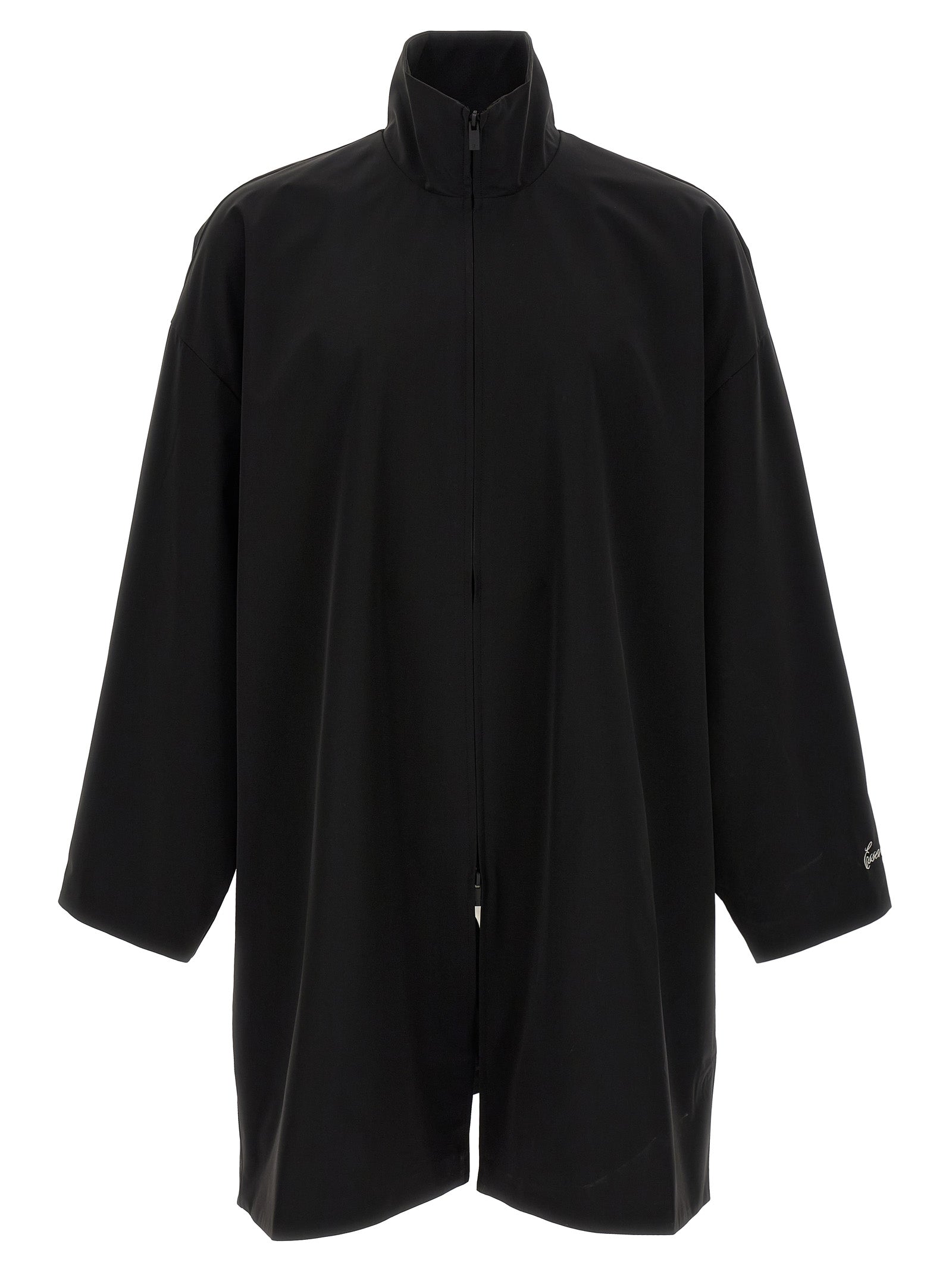 FEAR OF GOD ESSENTIAL Black Polyester Shell Jacket