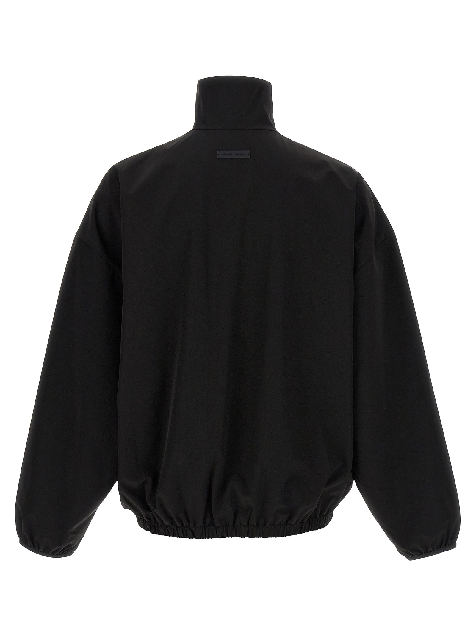 FEAR OF GOD ESSENTIAL Black Nylon Sweatshirt