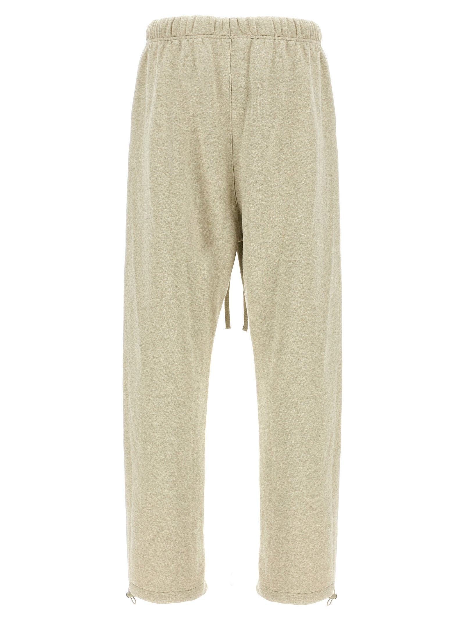 FEAR OF GOD ESSENTIAL Gray Cotton Joggers (Workout Pants)