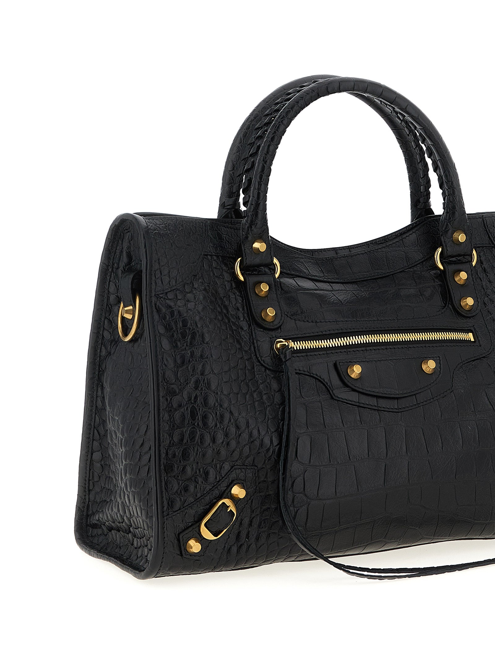 Balenciaga Black Calfskin Handbag