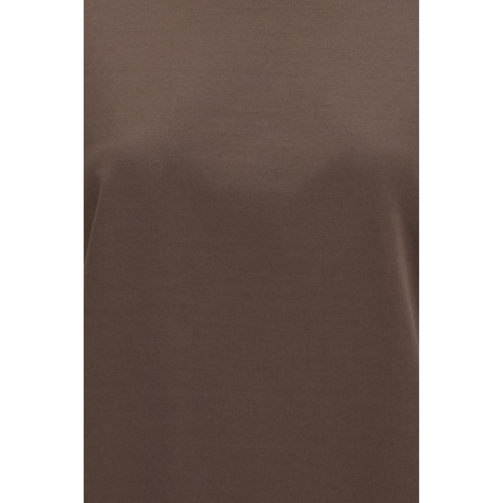 Discover the Brunello Cucinelli Brown Cotton T-Shirt, a masterpiece of exquisite craftsmanship and contemporary elegance, perfect for elevating any wardrobe.