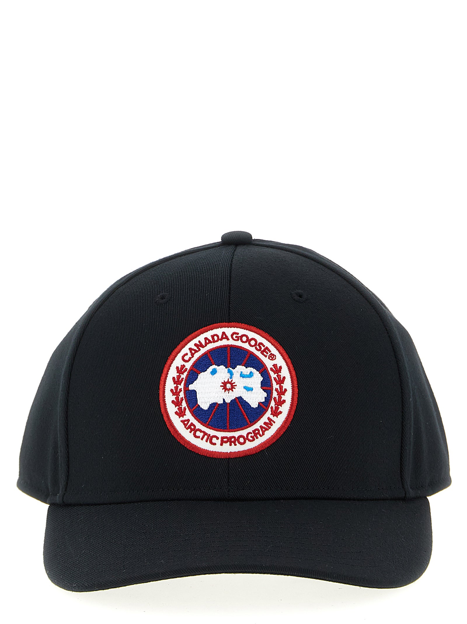 Canada Goose Black Polyester Cap (Baseball Hat)