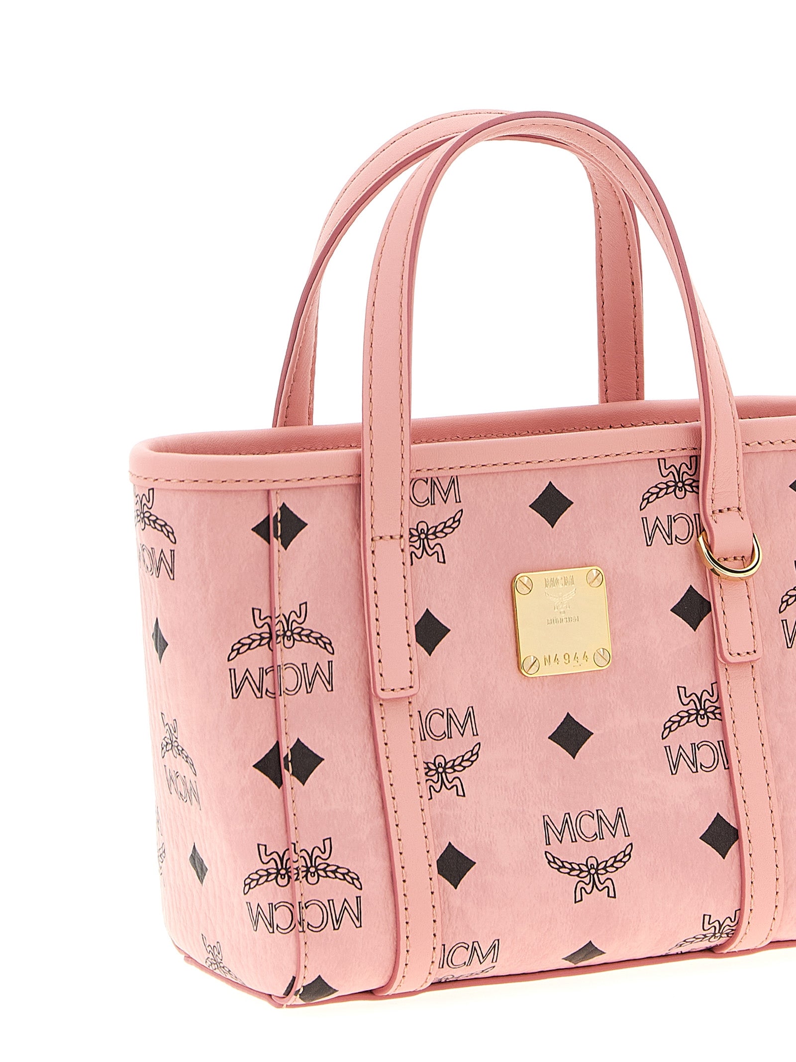 MCM Multicolor Polyethylene Tote Bag