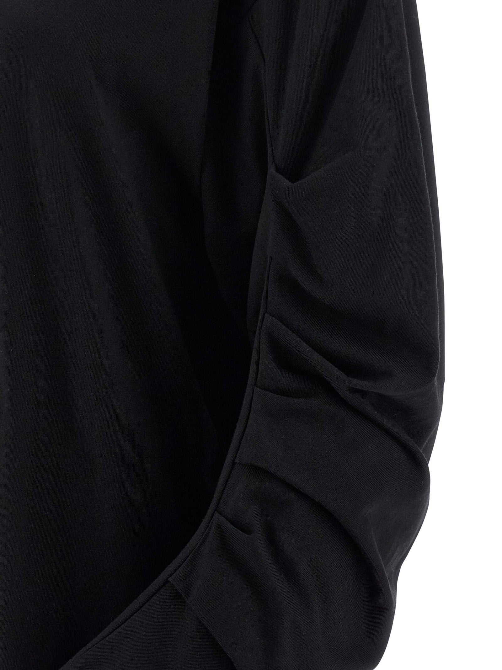 Dries Van Noten Black Cotton Long Sleeve T-Shirt