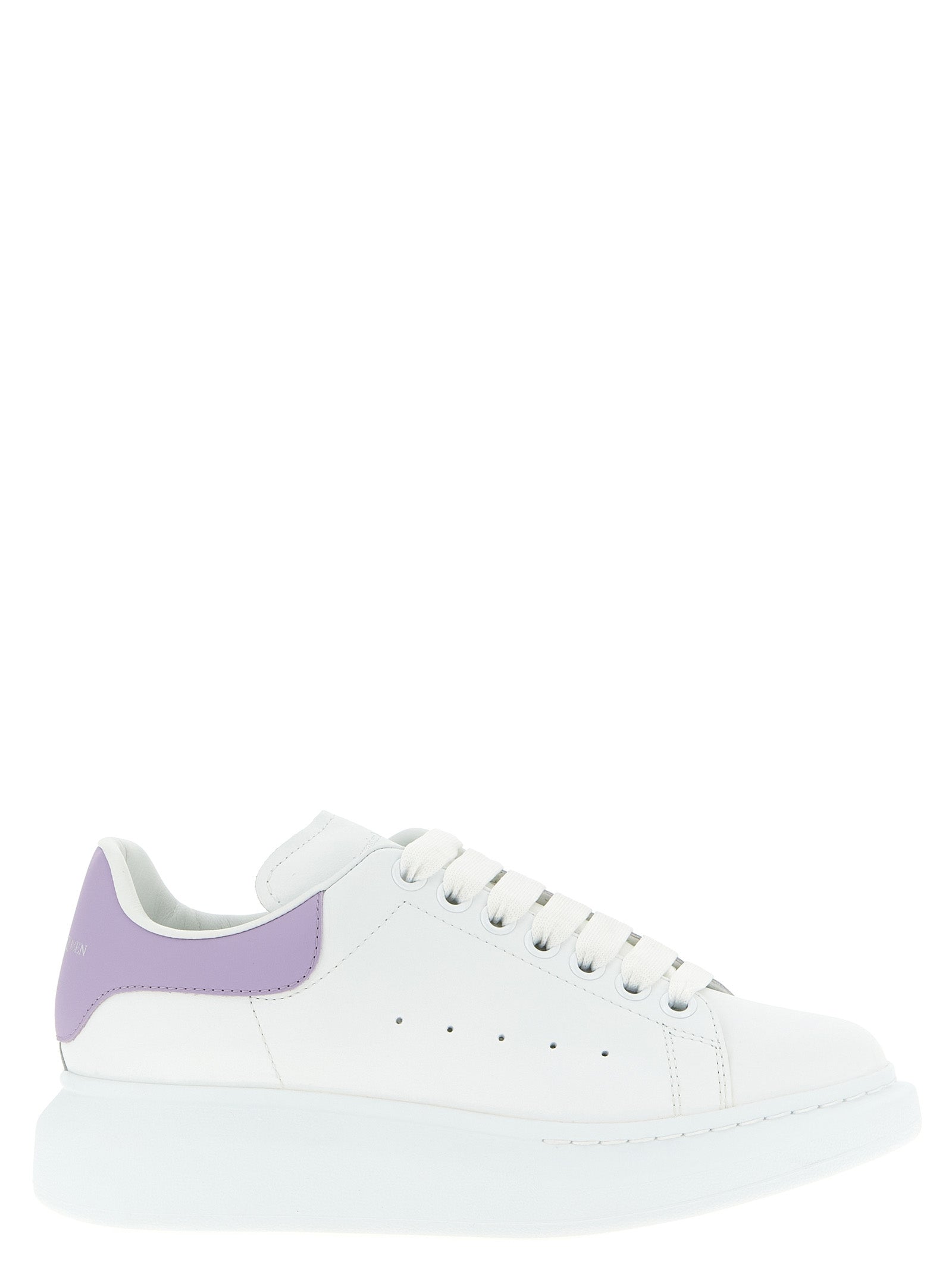 Alexander McQueen Purple Calfskin Chunky Sneakers