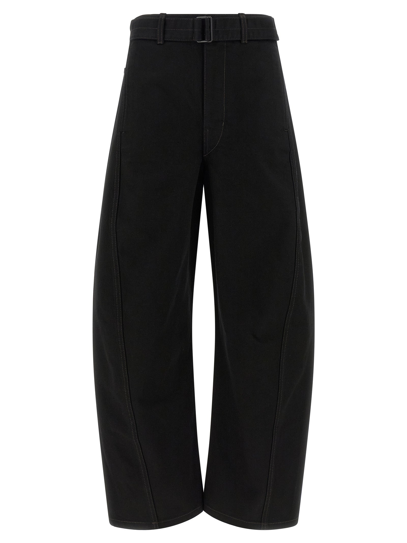 Lemaire Black Cotton Jeans Denim