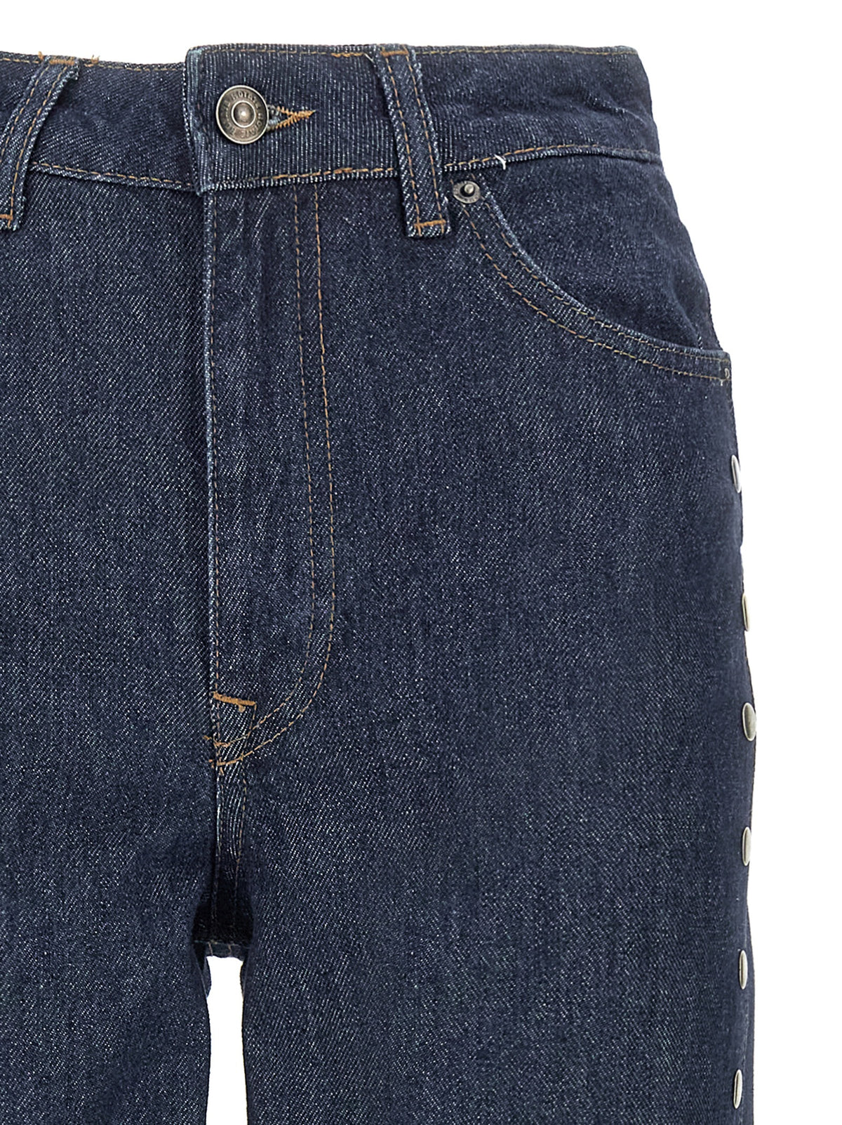 ROTATE BIRGER CHRISTENSEN Blue Denim Buttoned Jeans - Timeless Luxury