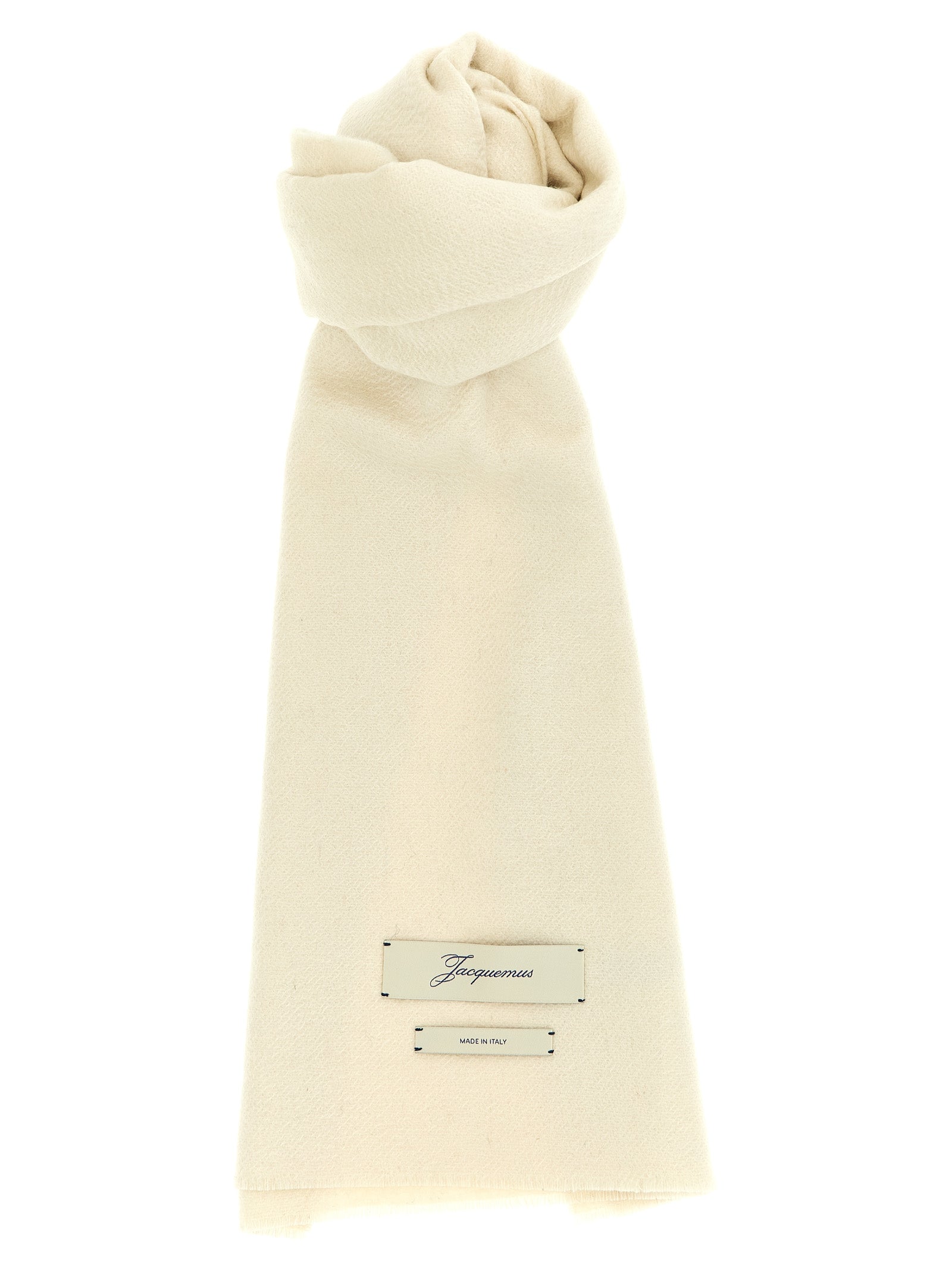 Jacquemus Beige Cashmere Scarf