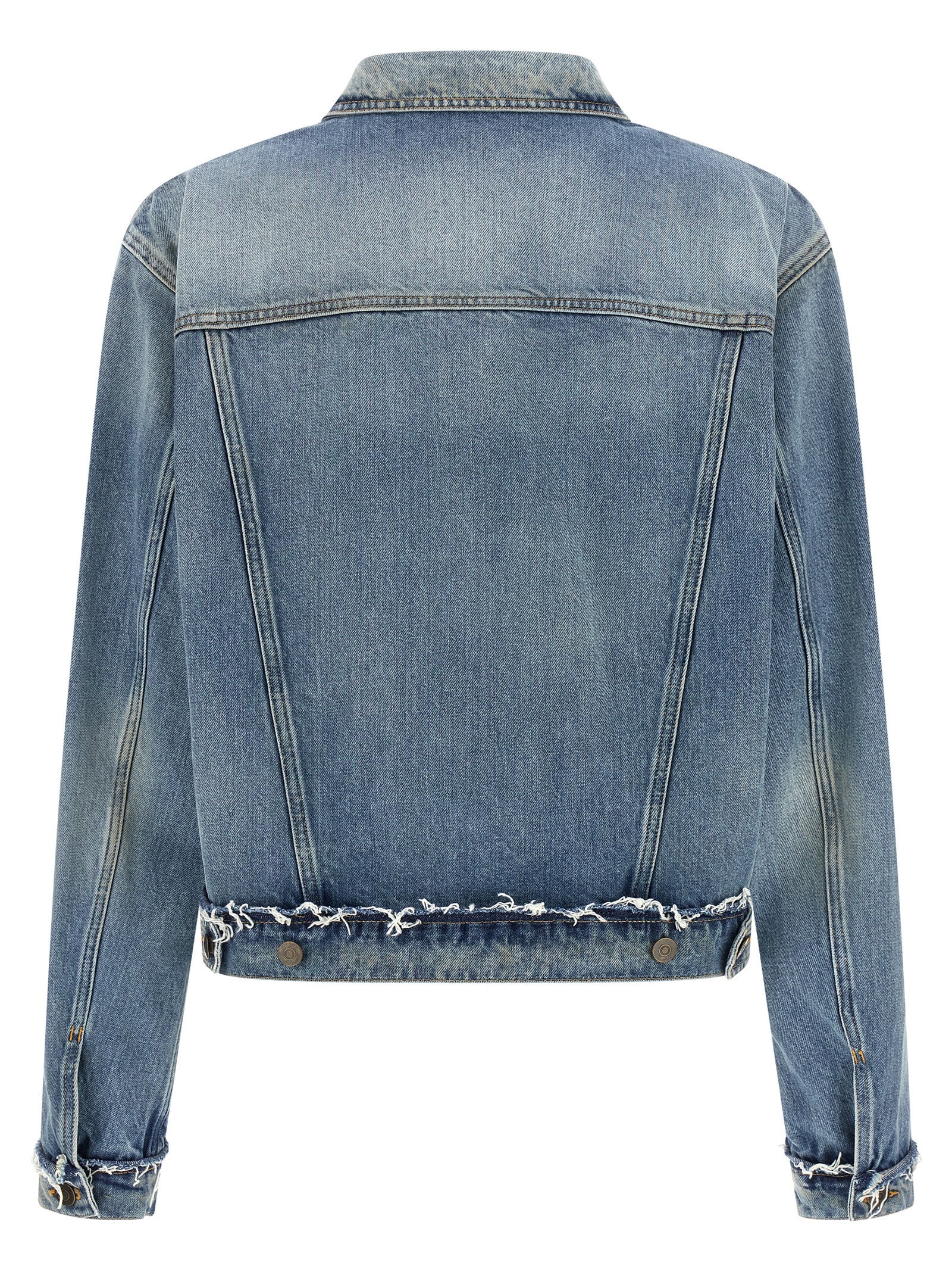 Maison Margiela Blue Cotton Denim Jacket