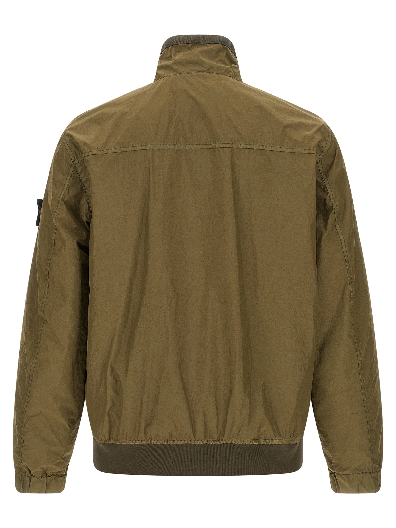 Stone Island Bicolor Polyamide Shell Jacket