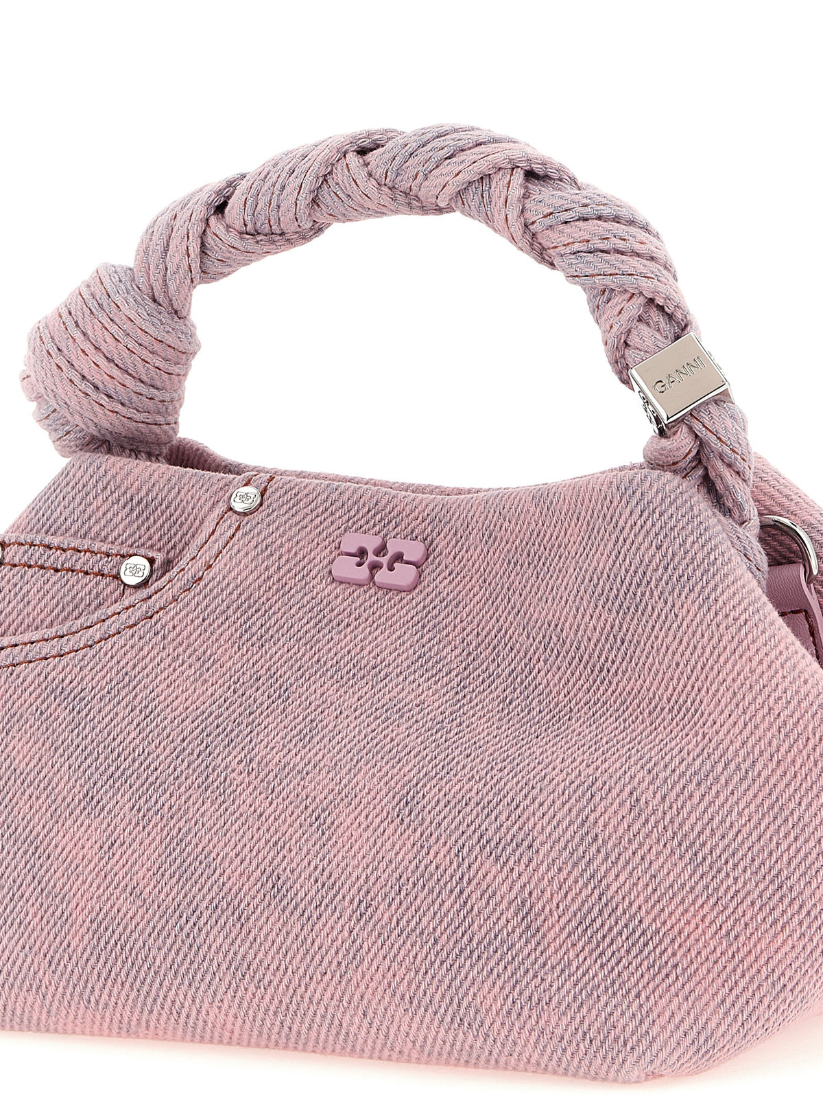 Ganni Small Bou Handbag - Exquisite Organic Cotton Luxury