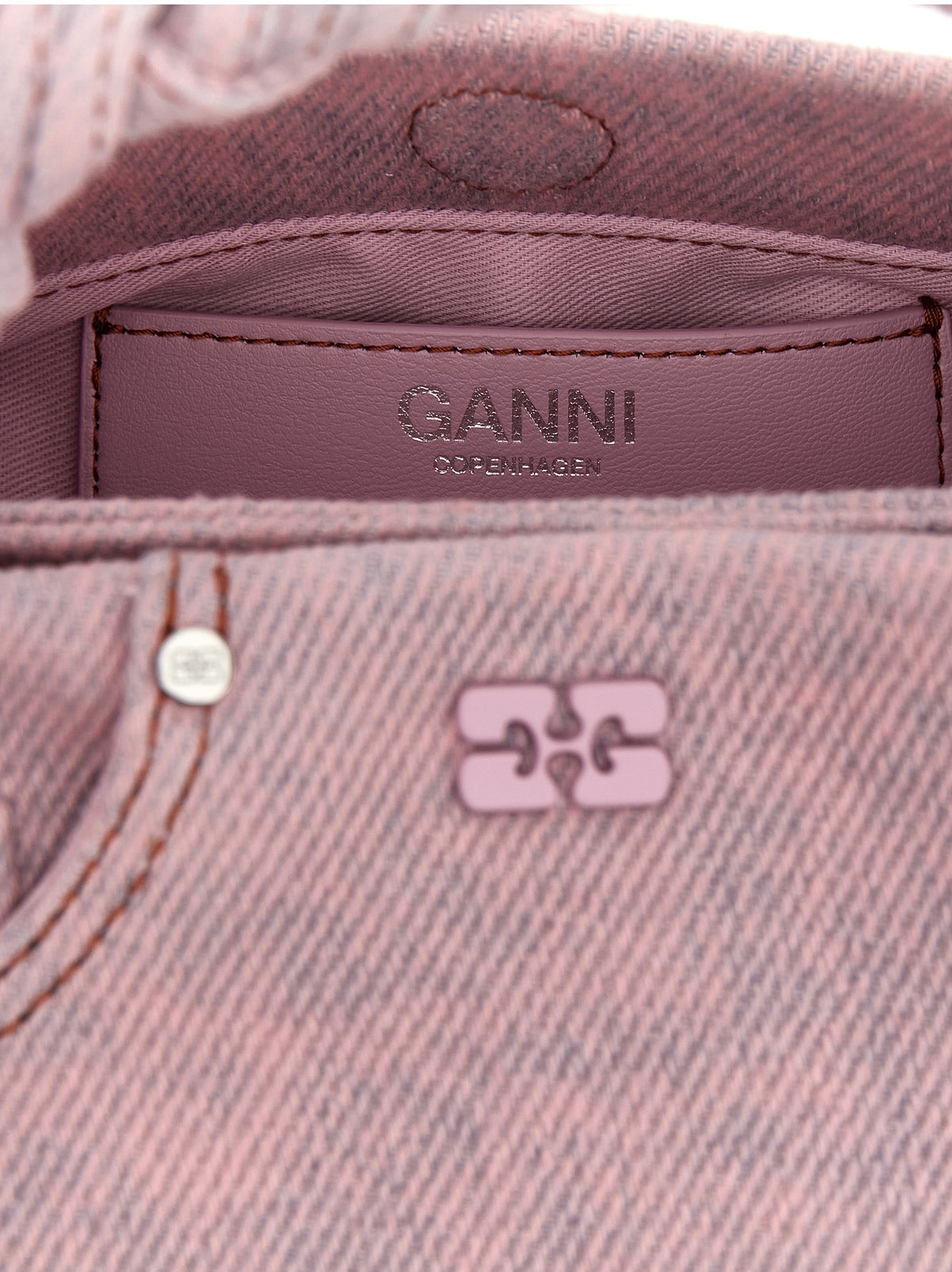 Ganni Small Bou Handbag - Exquisite Organic Cotton Luxury
