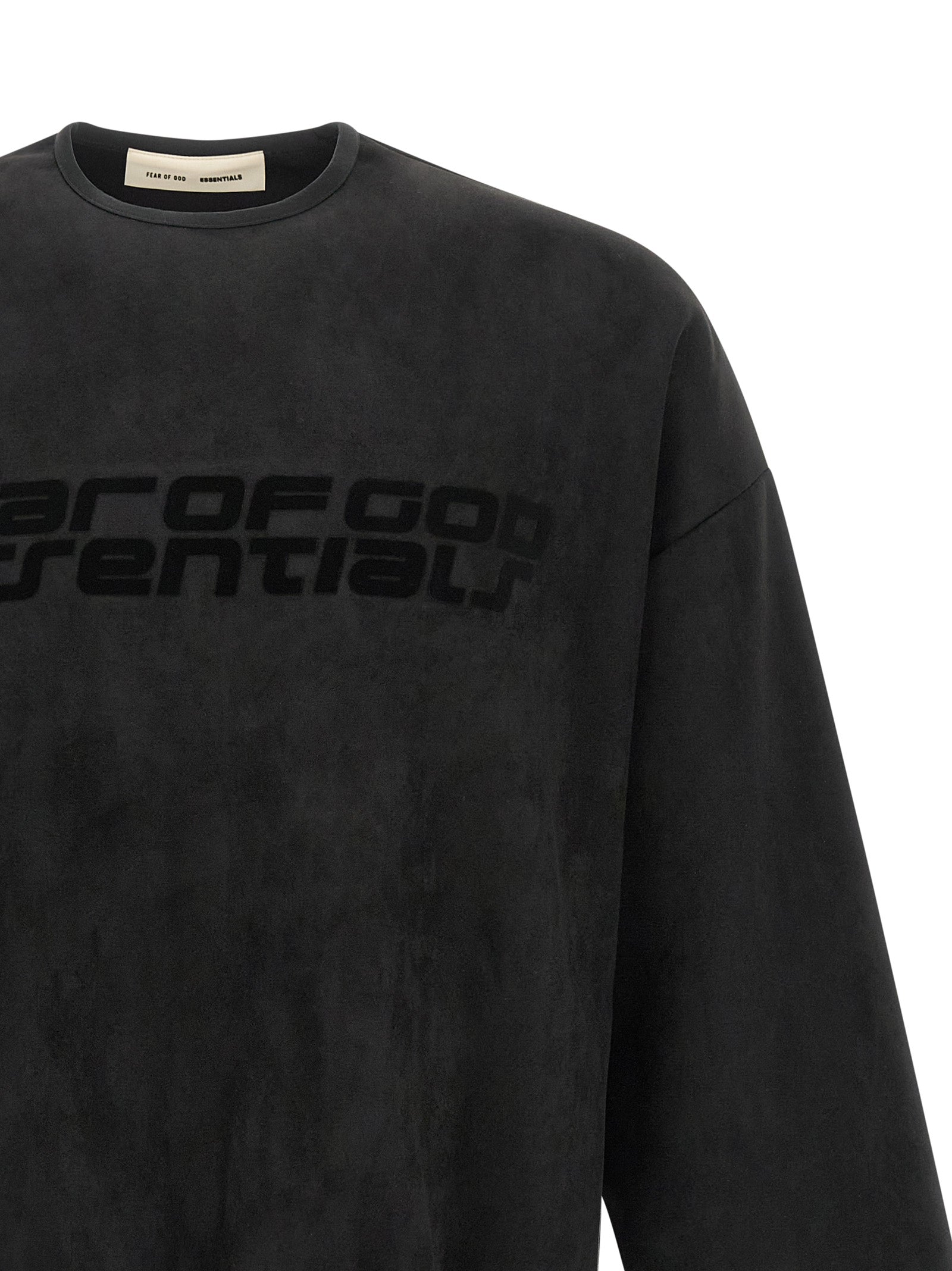 FEAR OF GOD ESSENTIAL Black Polyester Sweatshirt