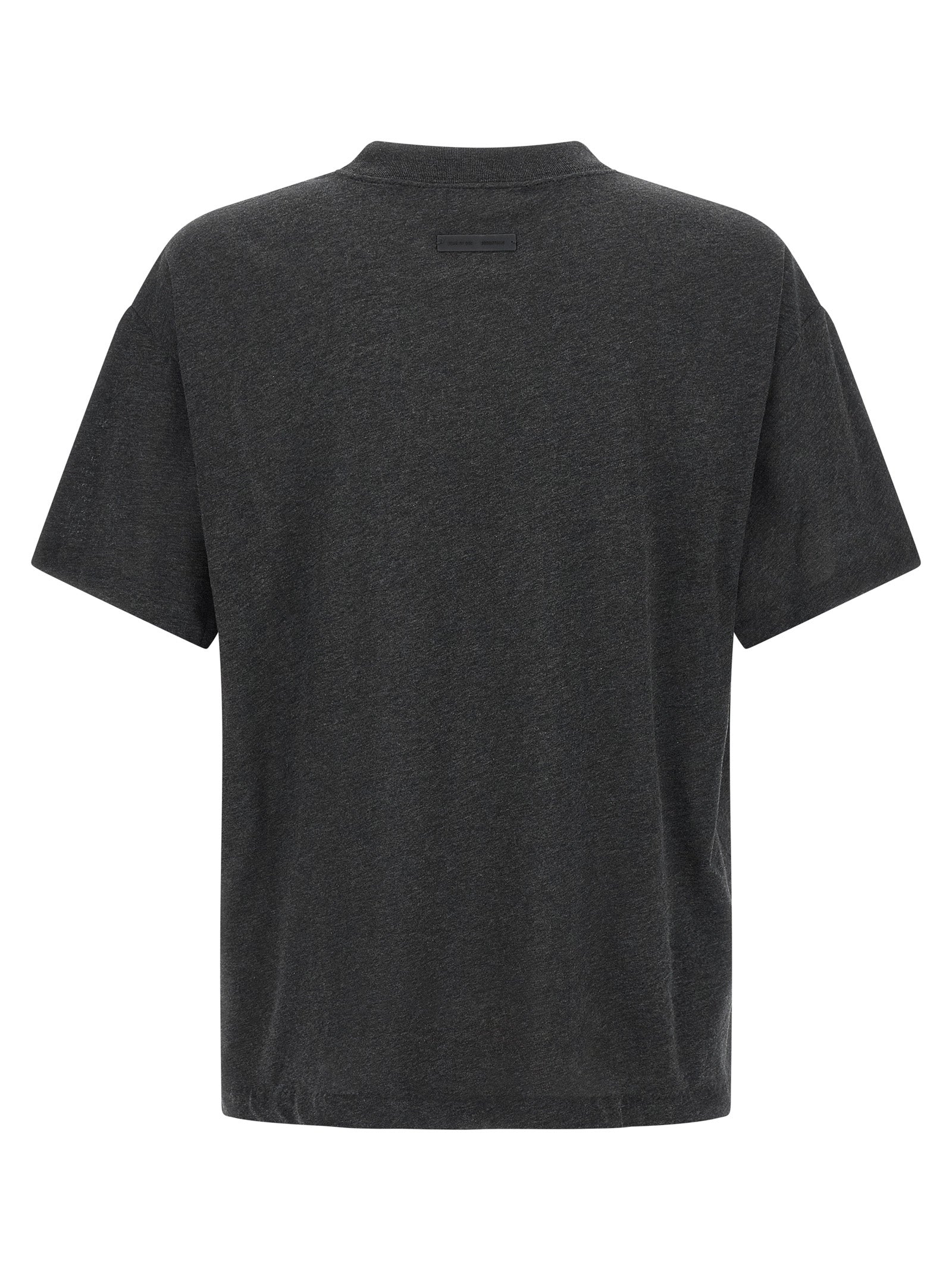 FEAR OF GOD ESSENTIAL Black Cotton T-Shirt