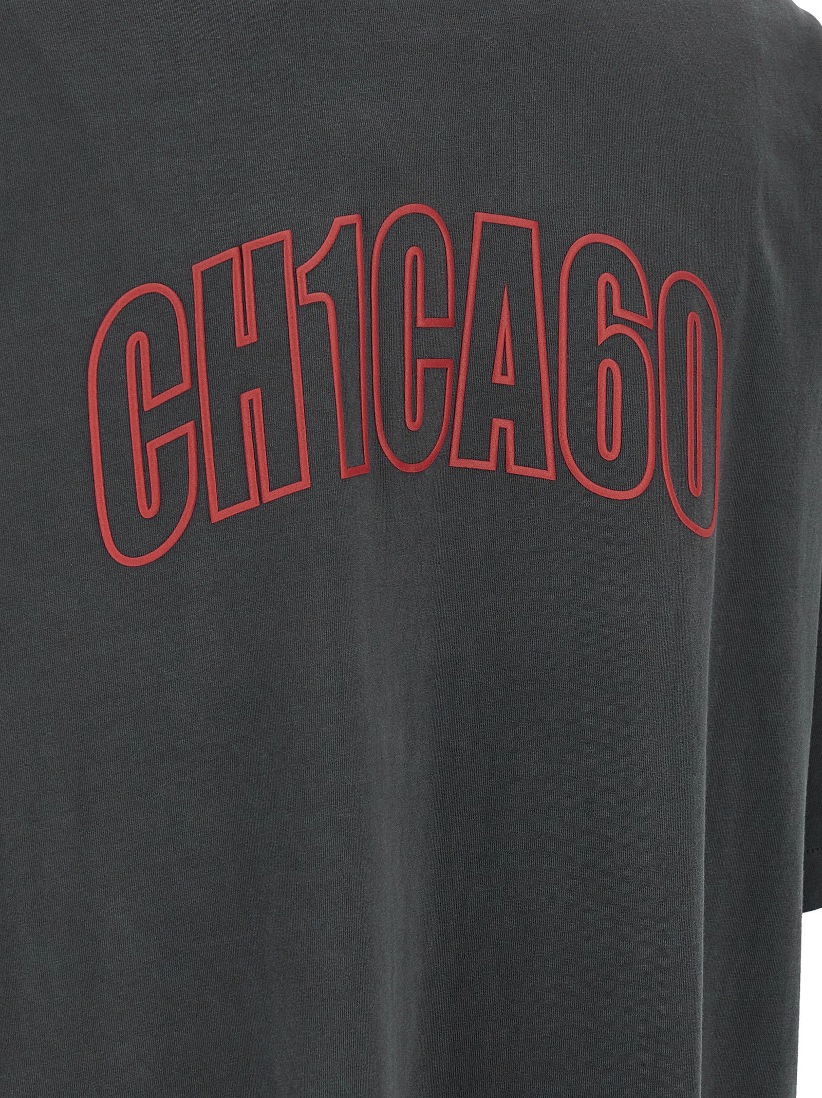 FEAR OF GOD ESSENTIAL Gray Cotton T-Shirt