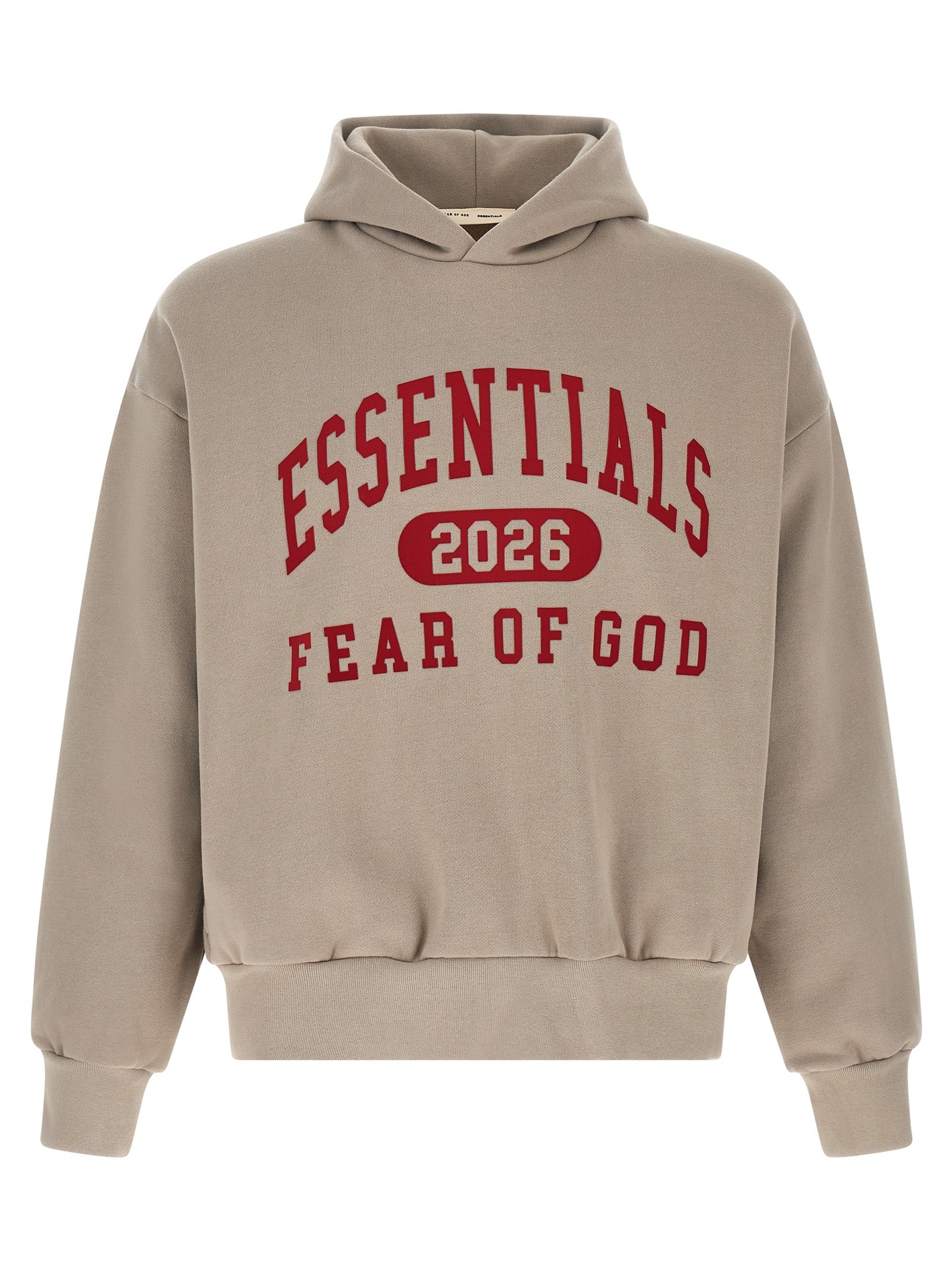 FEAR OF GOD ESSENTIAL Gray Cotton Sweatshirt