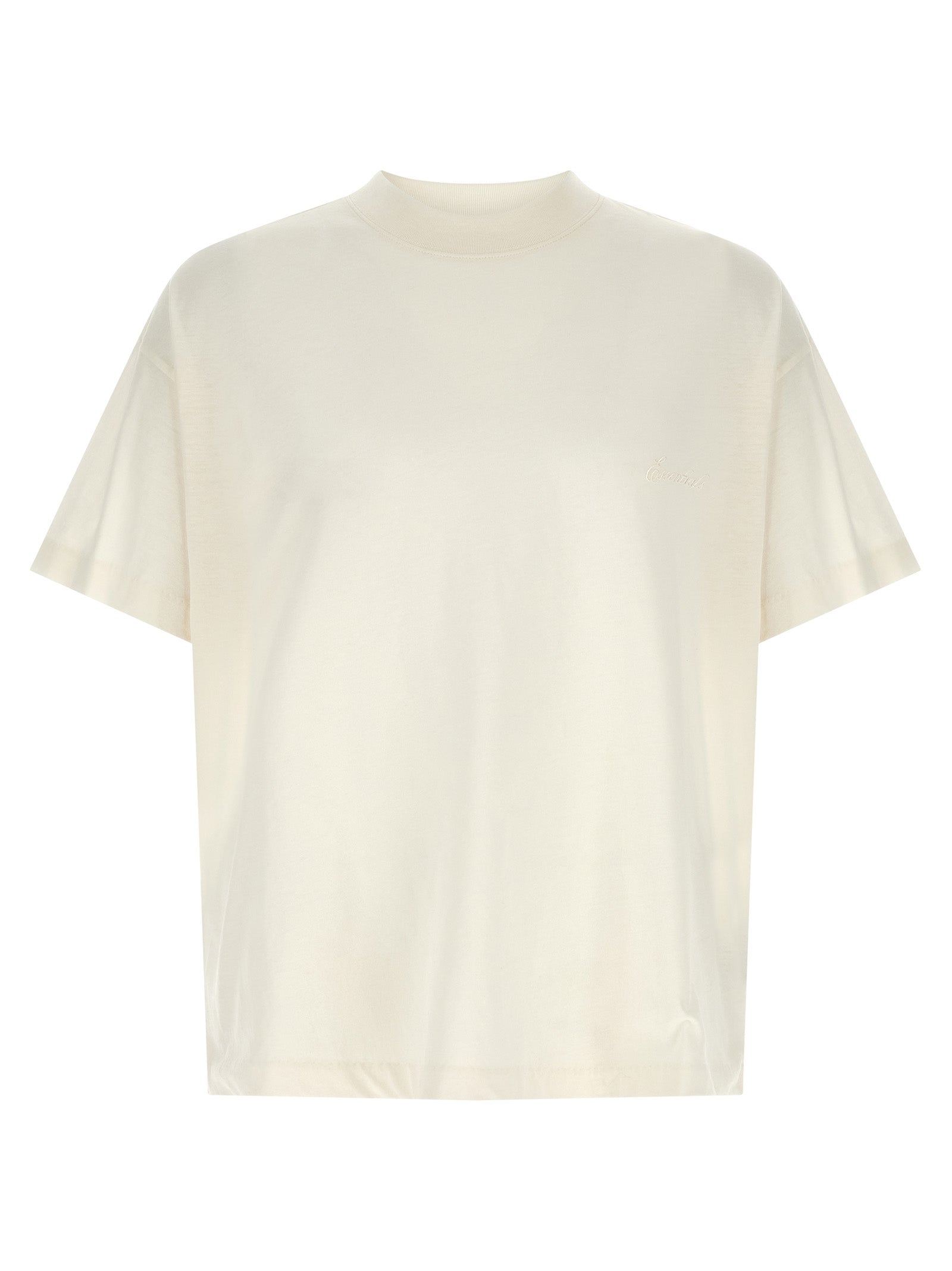 FEAR OF GOD ESSENTIAL White Cotton T-Shirt