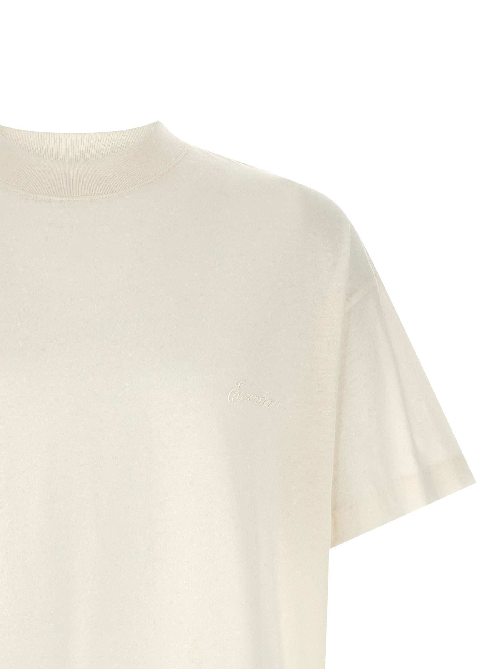 FEAR OF GOD ESSENTIAL White Cotton T-Shirt