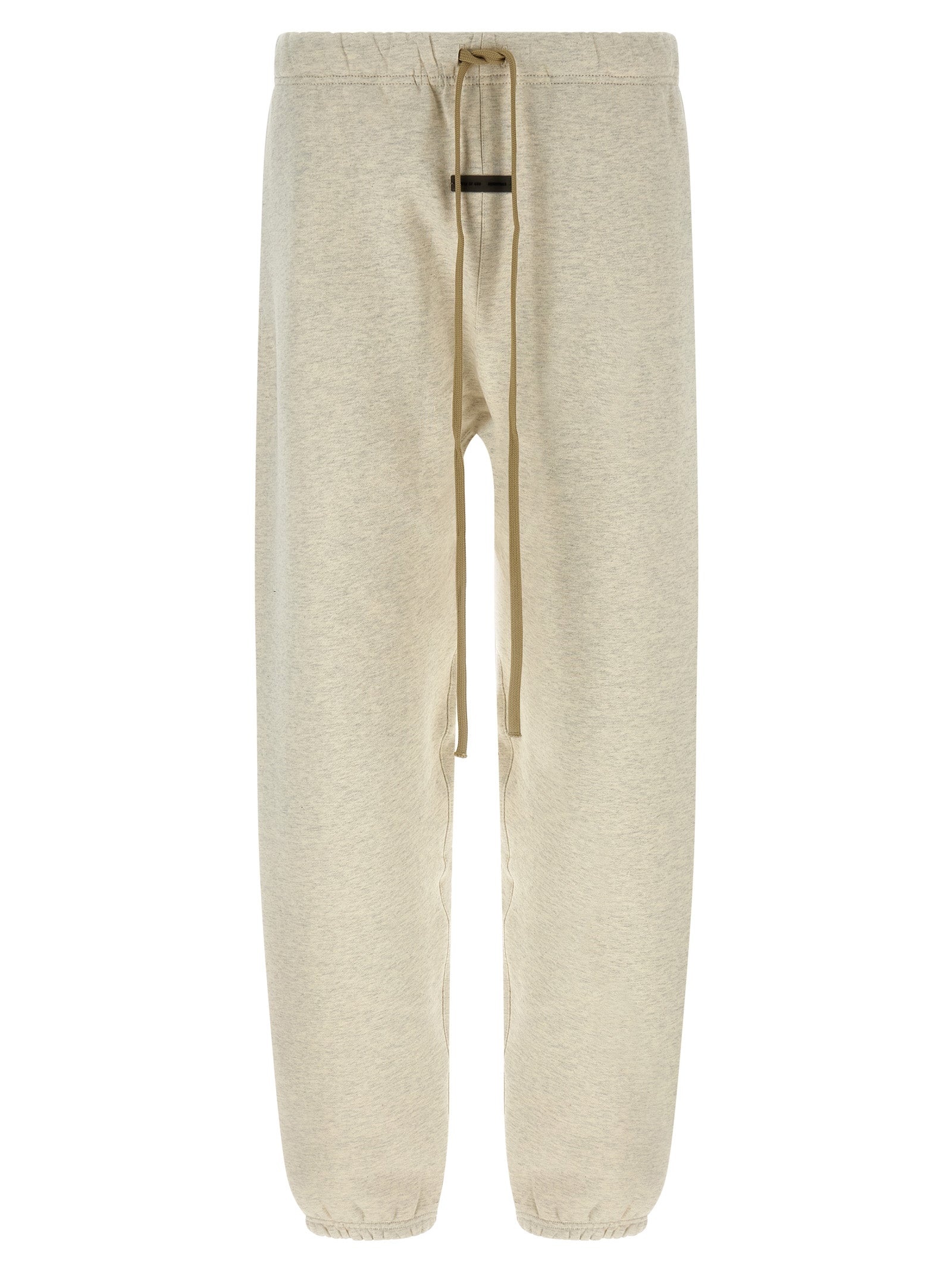 FEAR OF GOD ESSENTIAL Gray Cotton Joggers (Workout Pants)