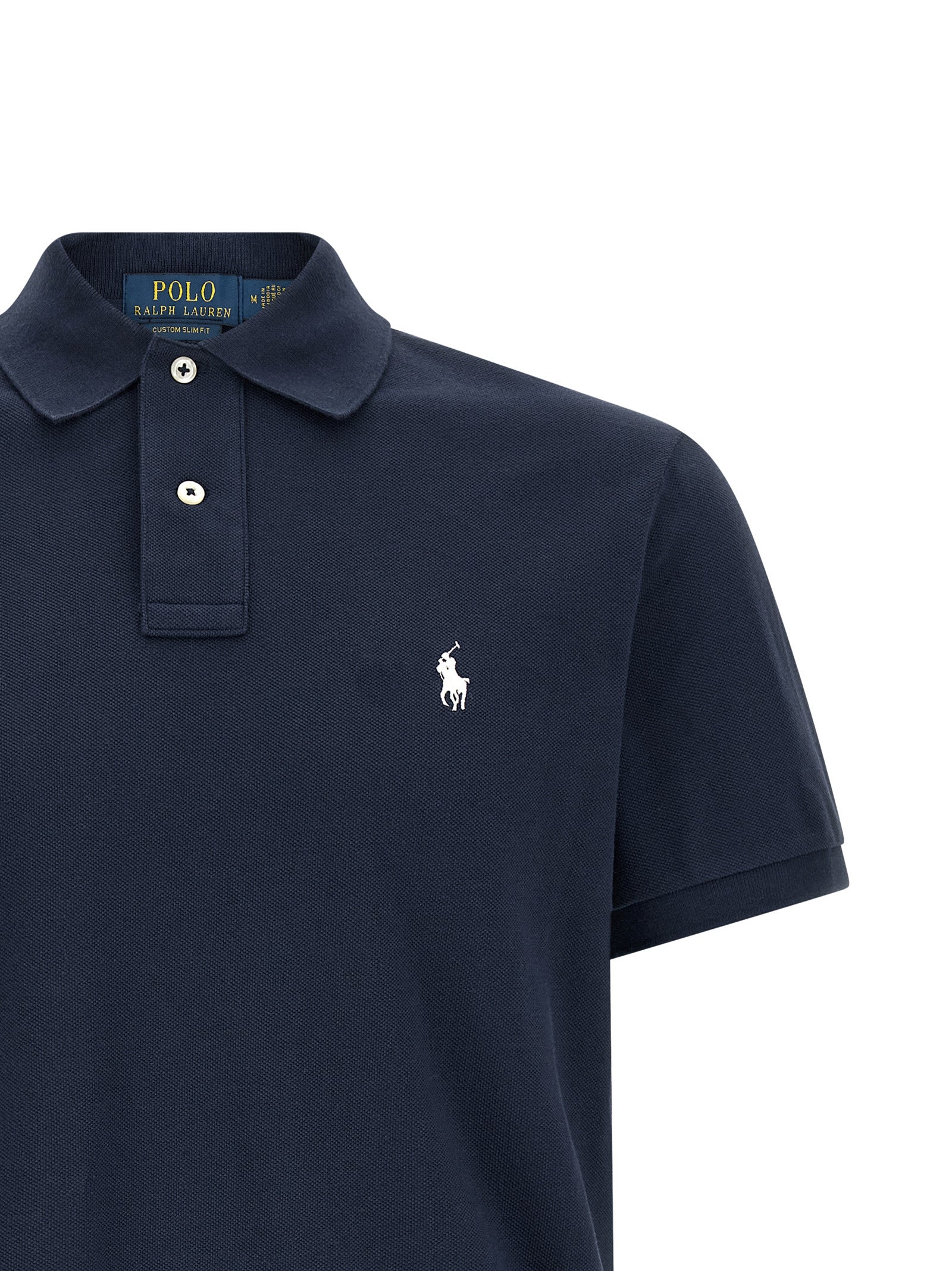 Polo Ralph Lauren Blue Cotton Polo Shirt