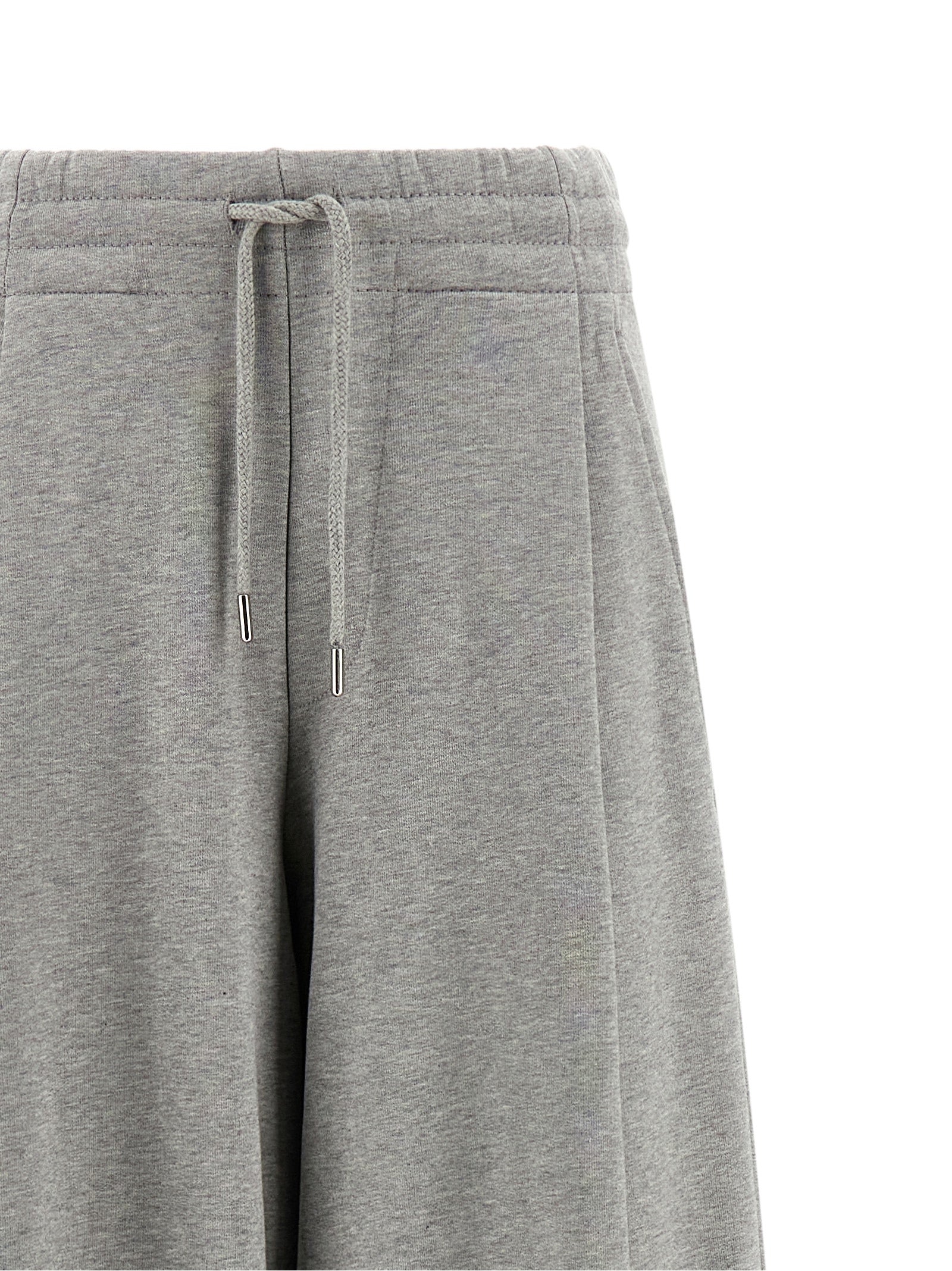 Dries Van Noten Gray Cotton Casual Pants