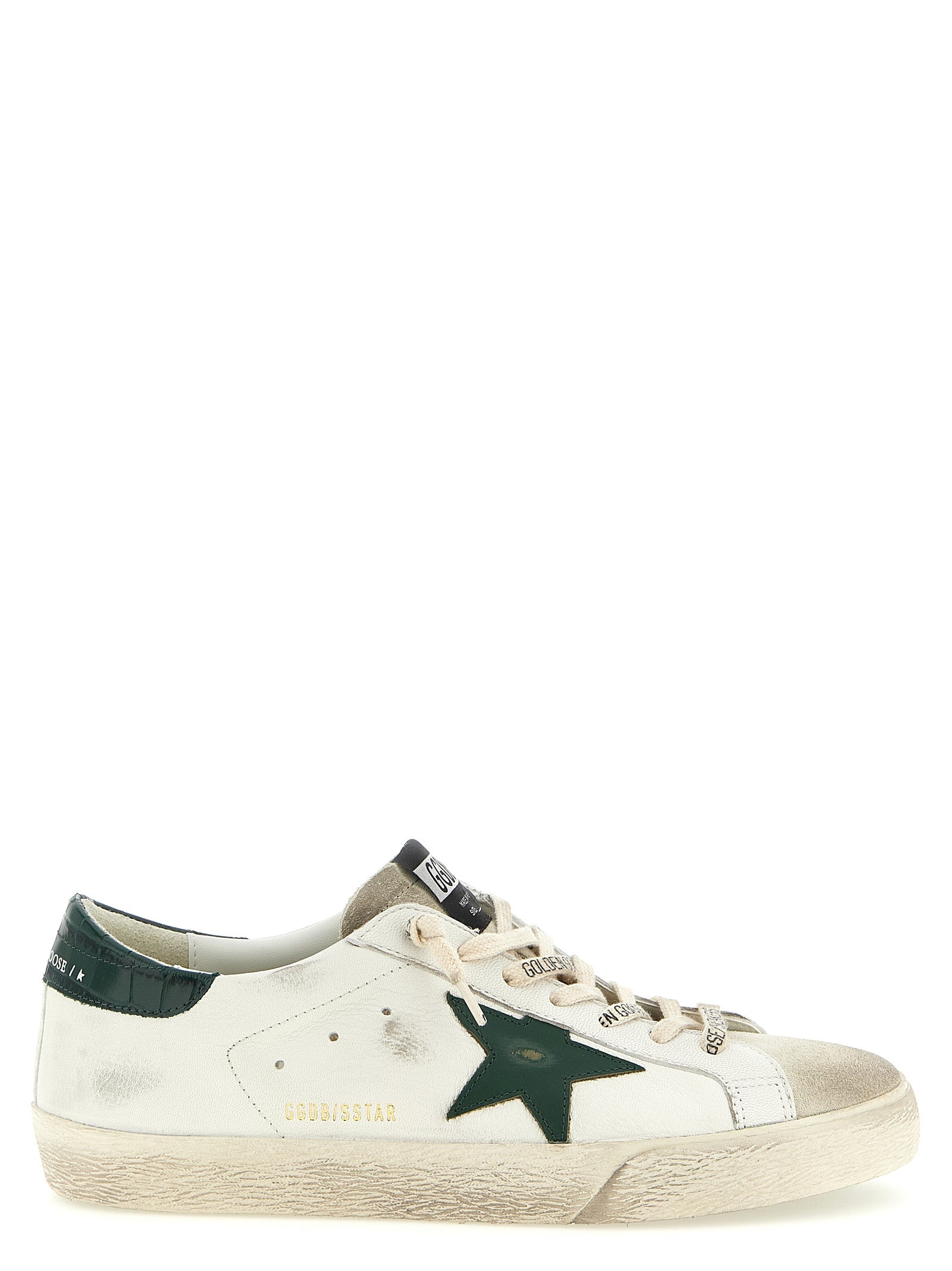 Golden Goose Bicolor Goatskin Sneakers