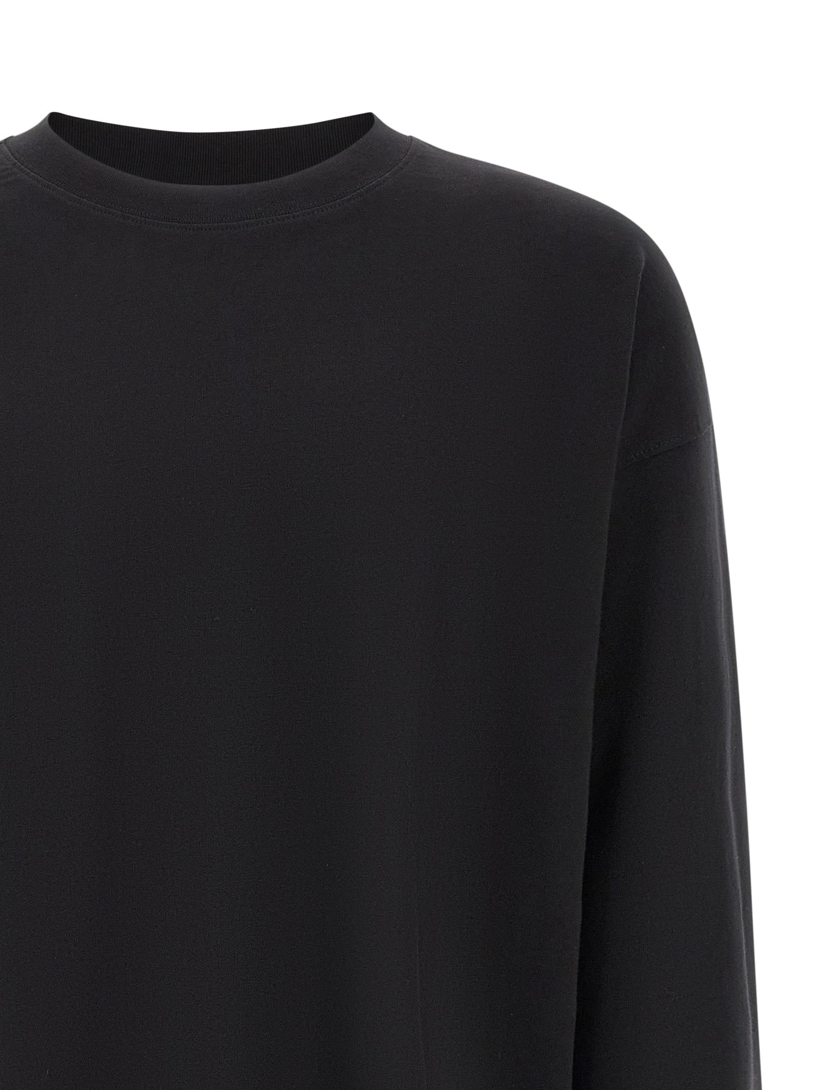 Dries Van Noten Black Cotton T-Shirt