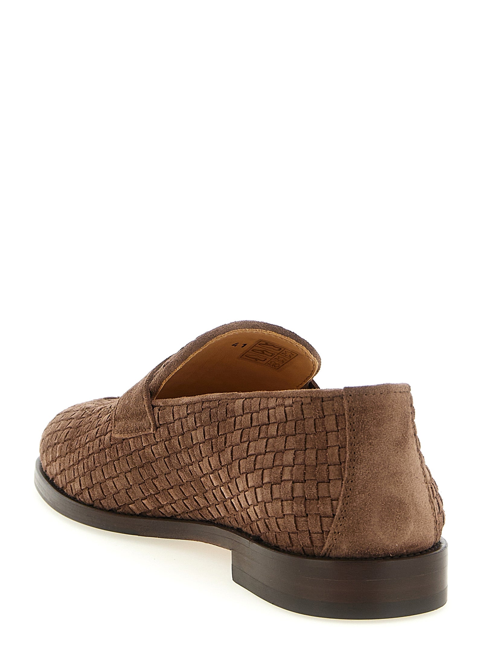 Elevate your style with Brunello Cucinelli's brown calfskin slip-on loafers, where exquisite Italian craftsmanship meets timeless elegance for the discerning connoisseur.