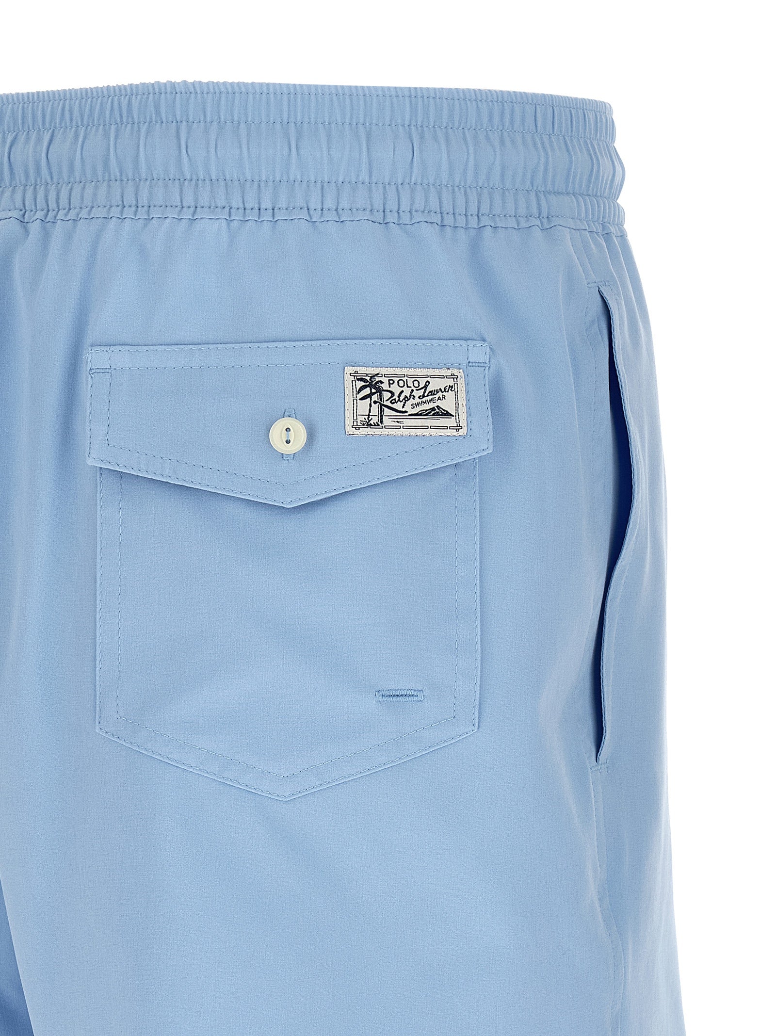 Polo Ralph Lauren Blue Polyester Swim Shorts