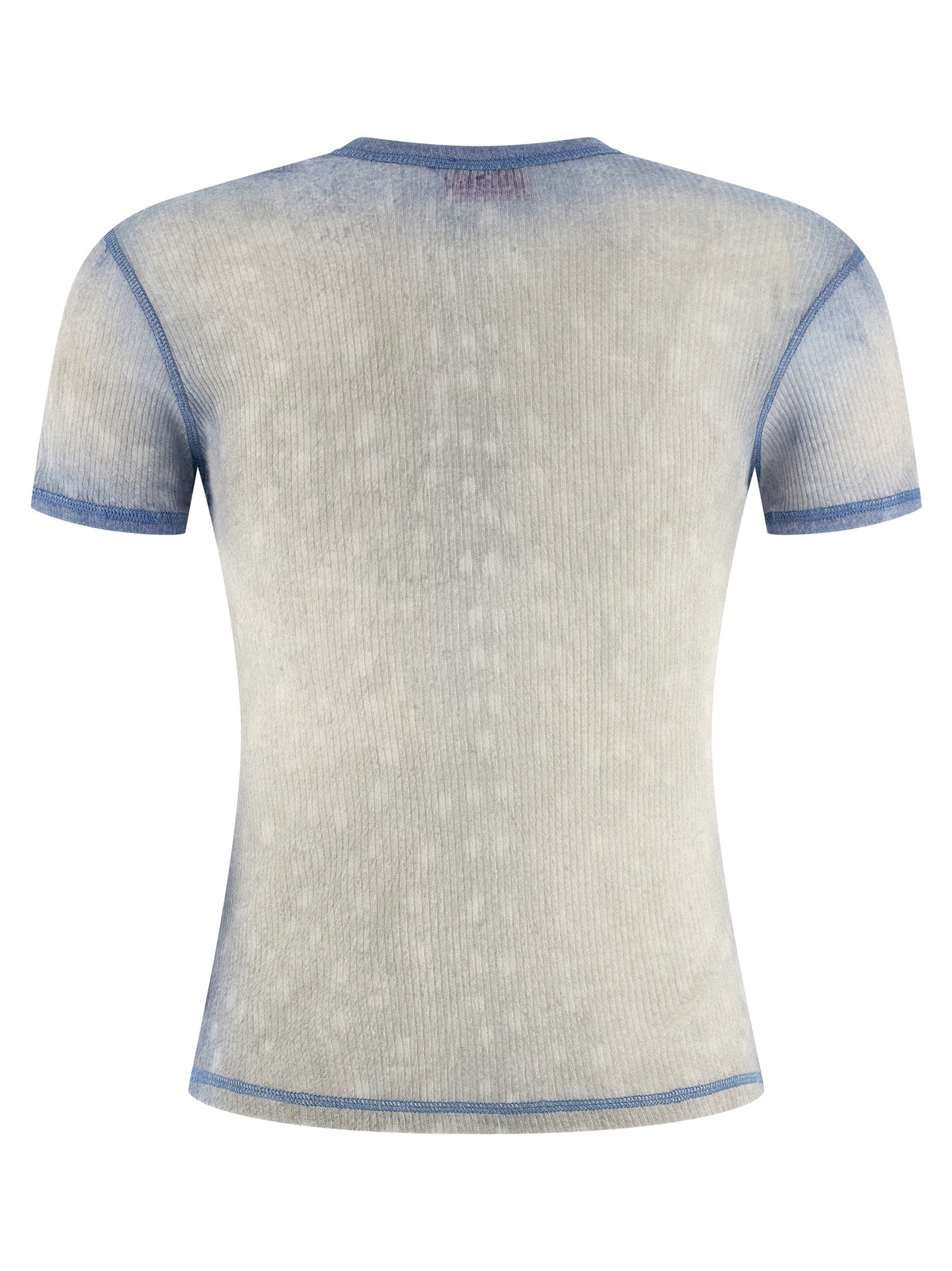 Diesel T-Iana Light Blue Cotton T-Shirt - Effortless Luxury Style