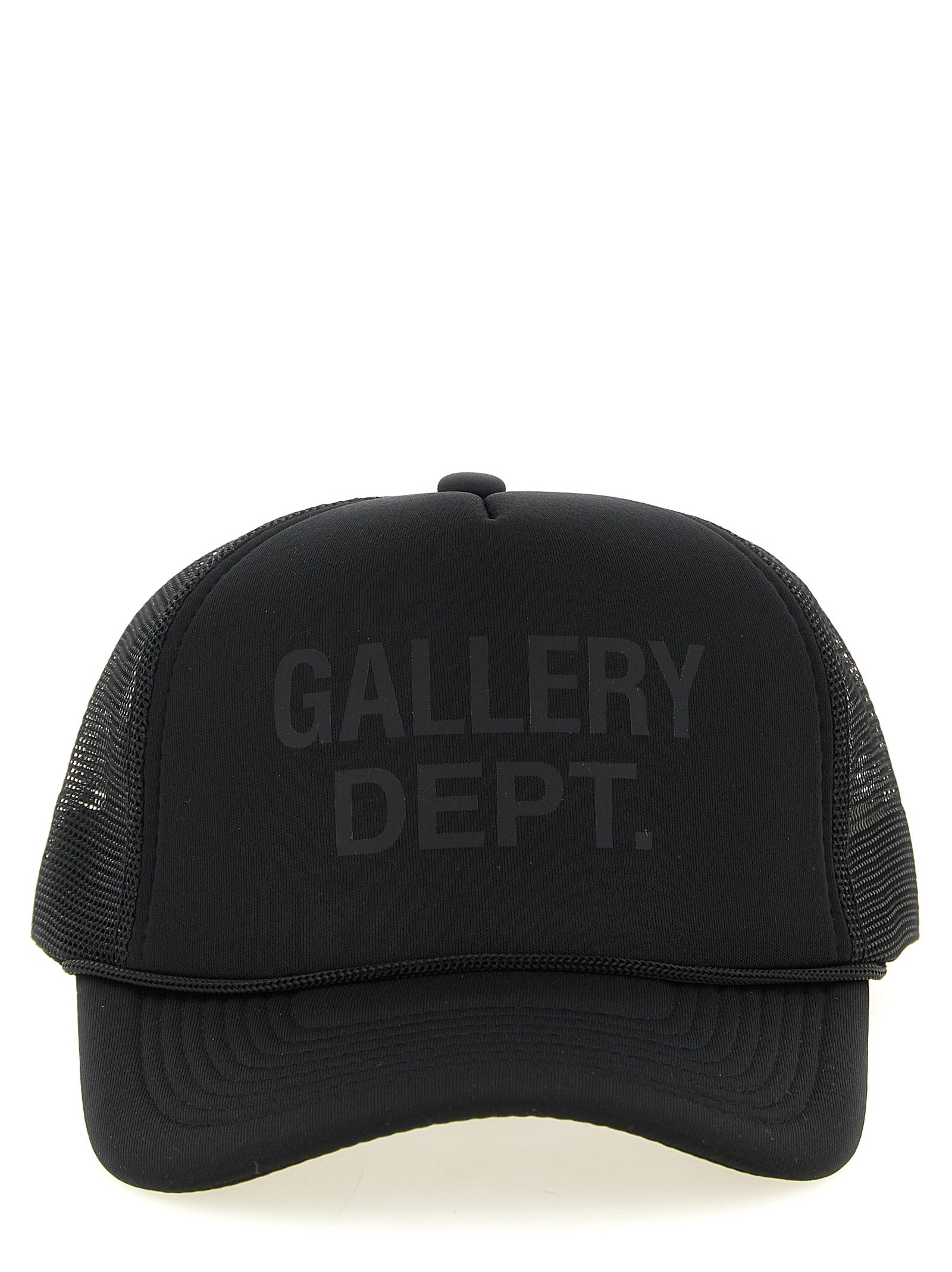 GALLERY DEPT. Black Rubber Cap (Baseball Hat)