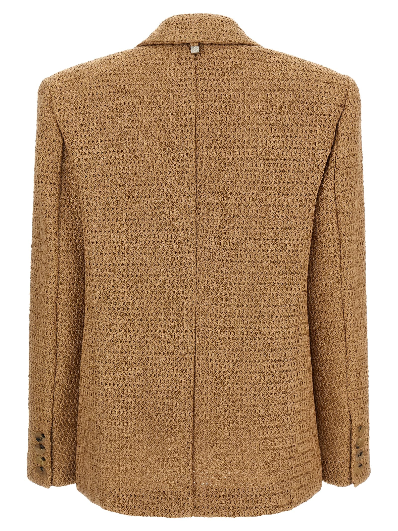 Giuseppe Di Morabito Beige Polyamide Blazer