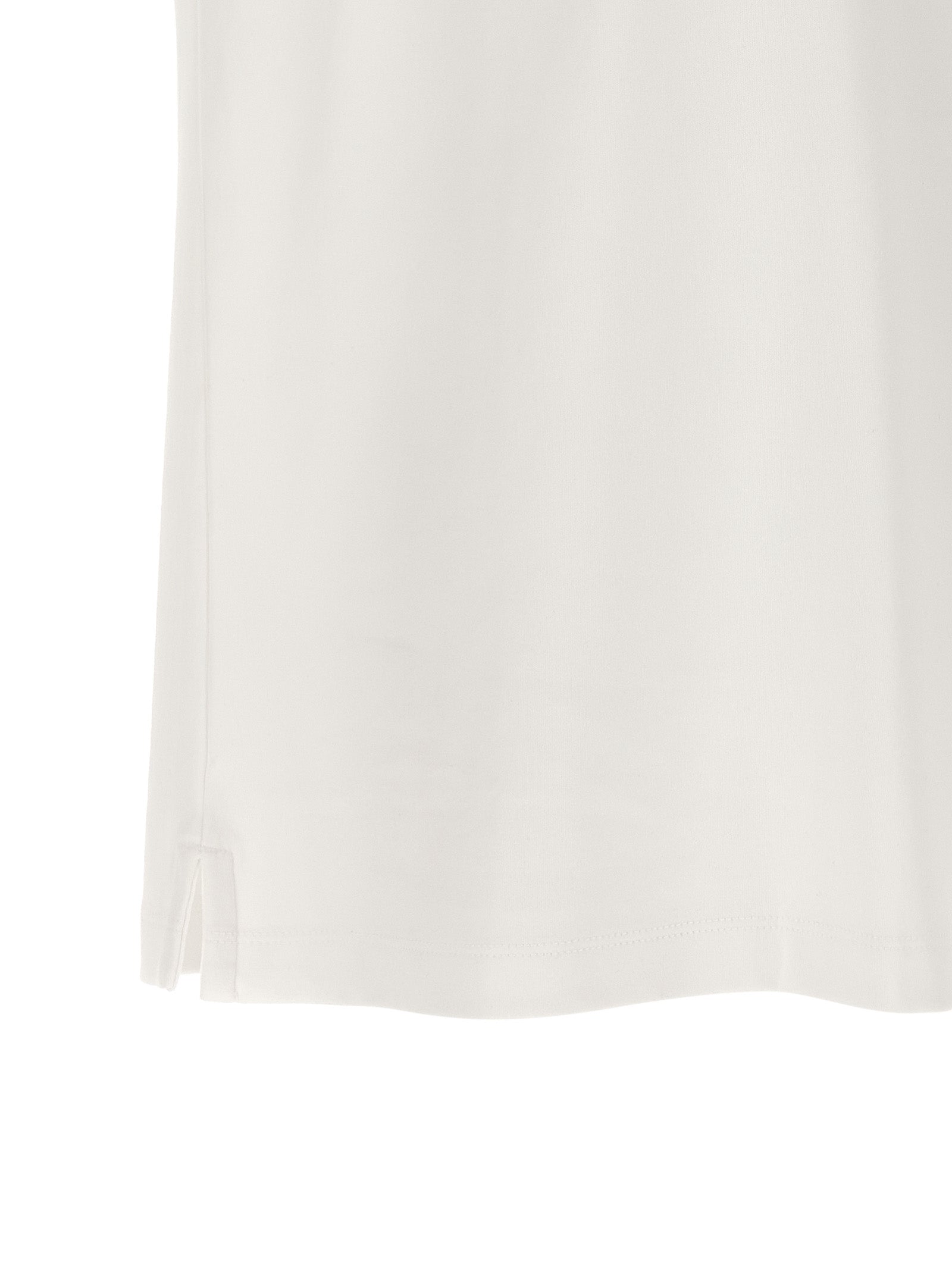 Hugo Boss White Cotton Polo Shirt