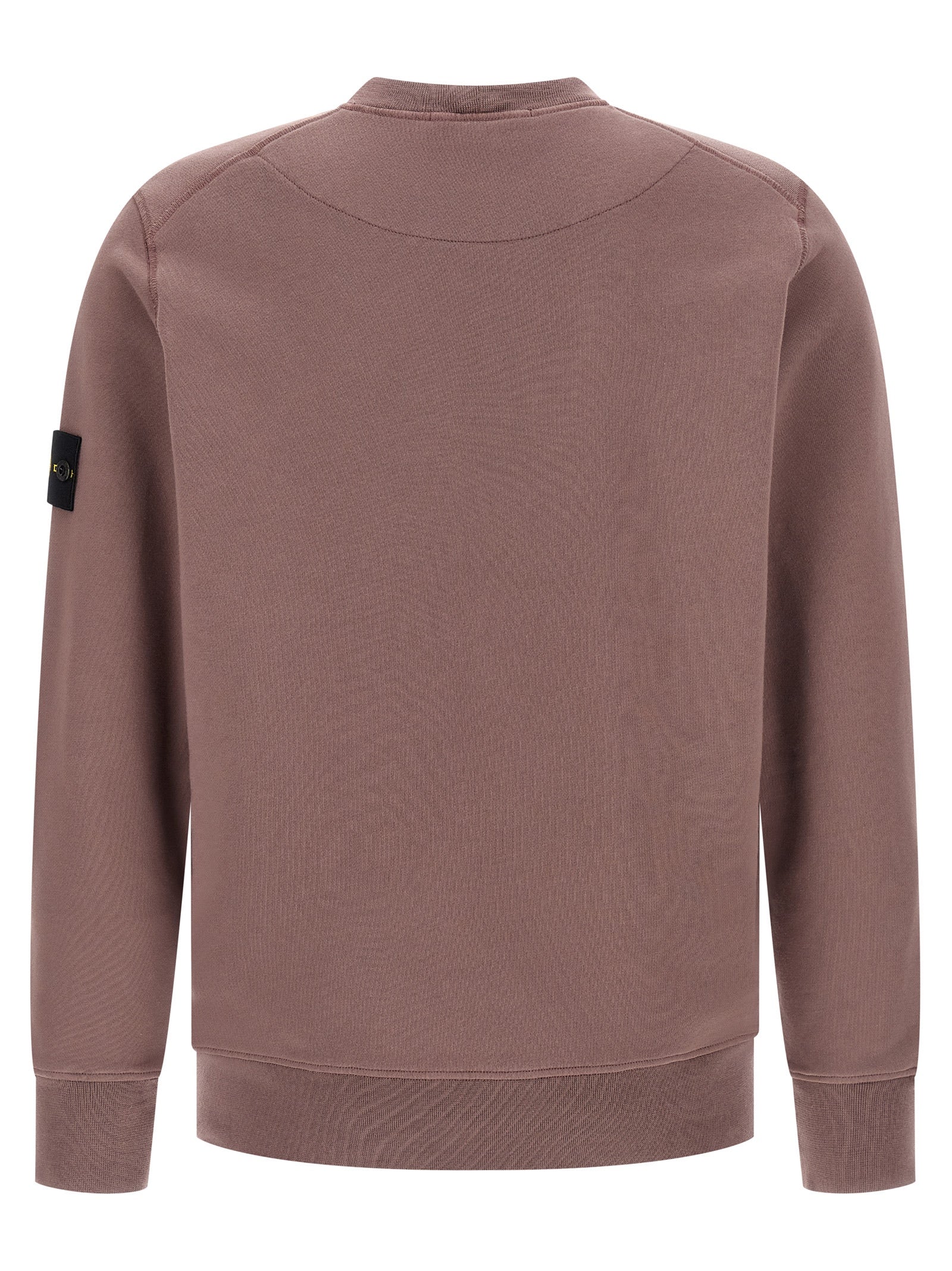 Stone Island Purple Cotton Sweatshirt